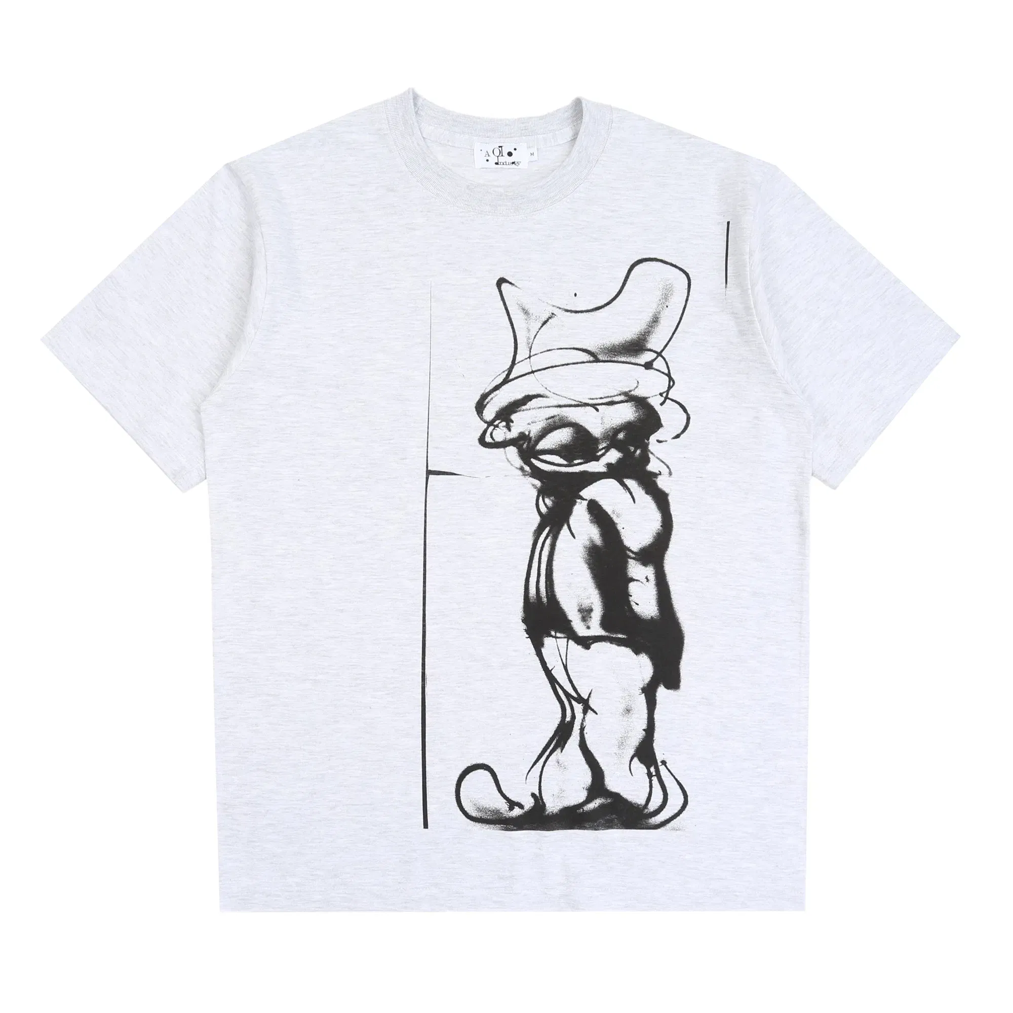 Aoi Industry Hukumen SS T-Shirt - Ash