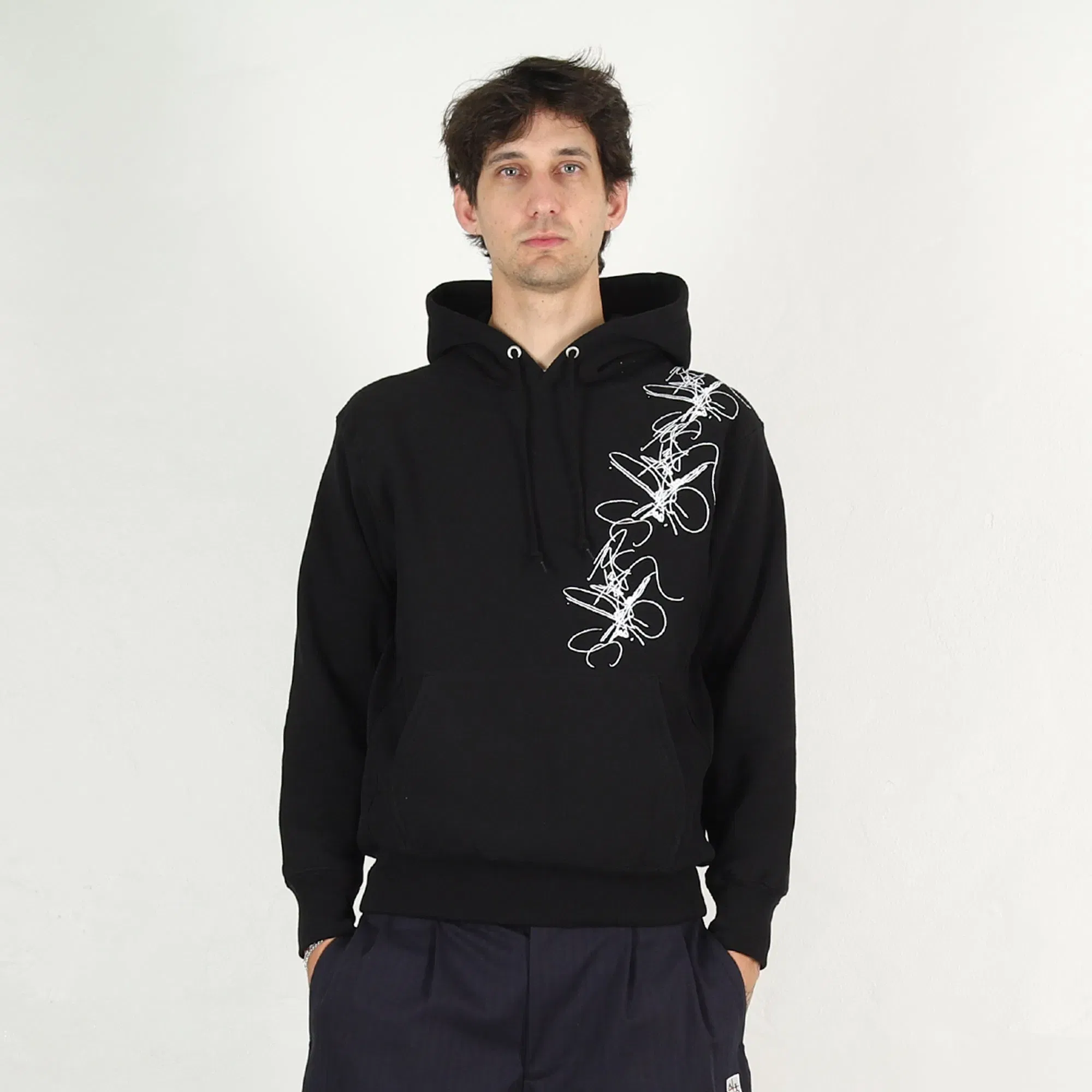 Aoi Industry Signs 2026 Hoodie - Black