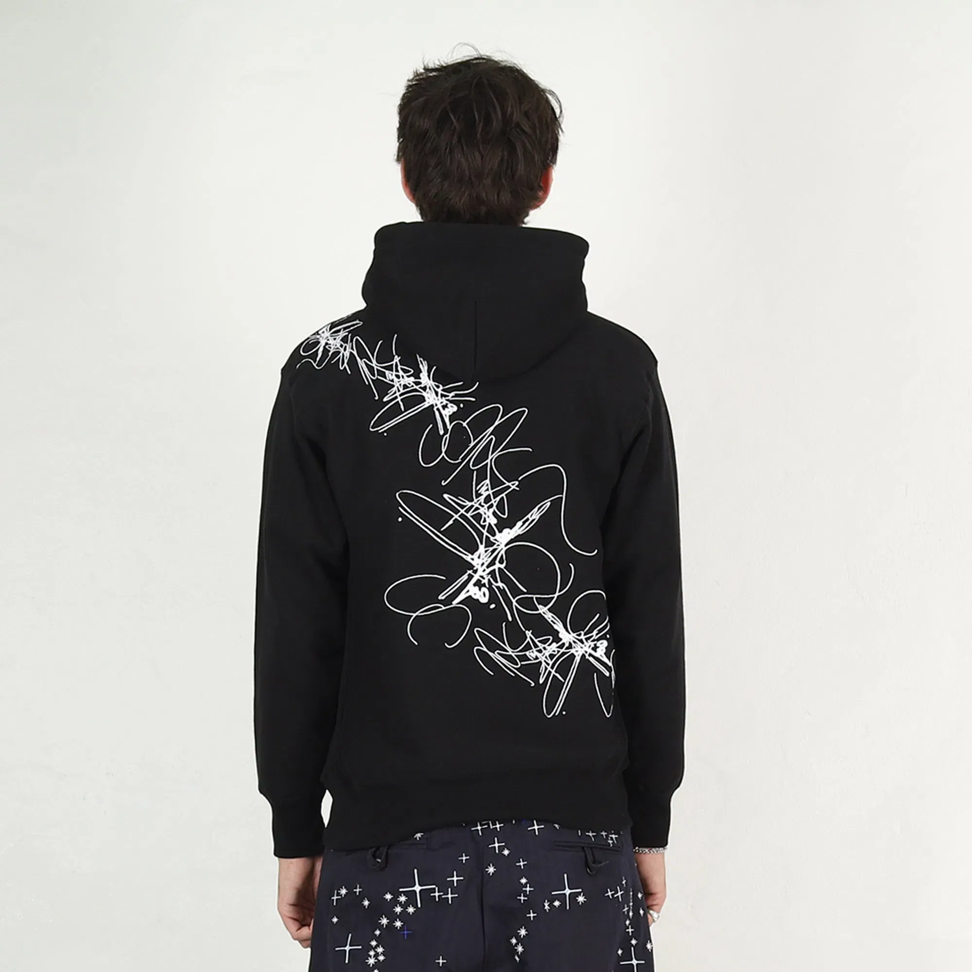 Aoi Industry Signs 2026 Hoodie - Black