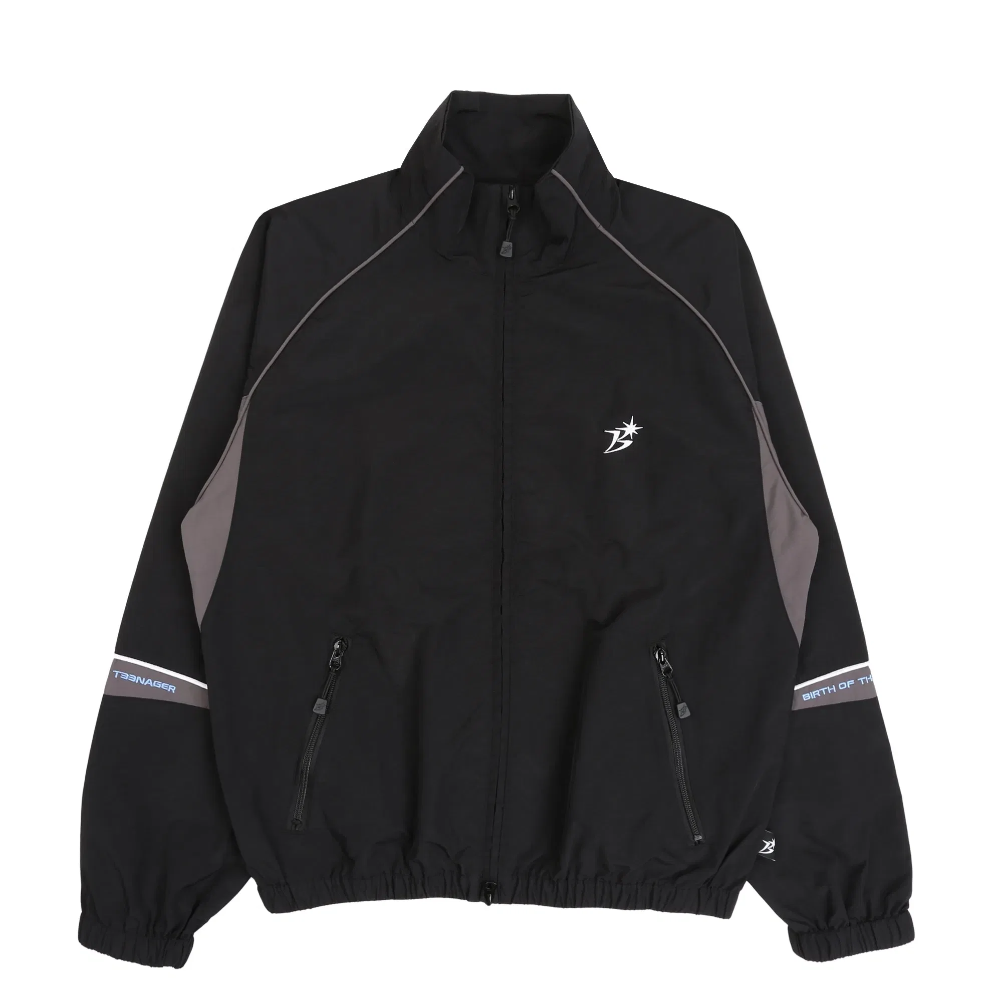 Bott Raglan Track Jacket - Black