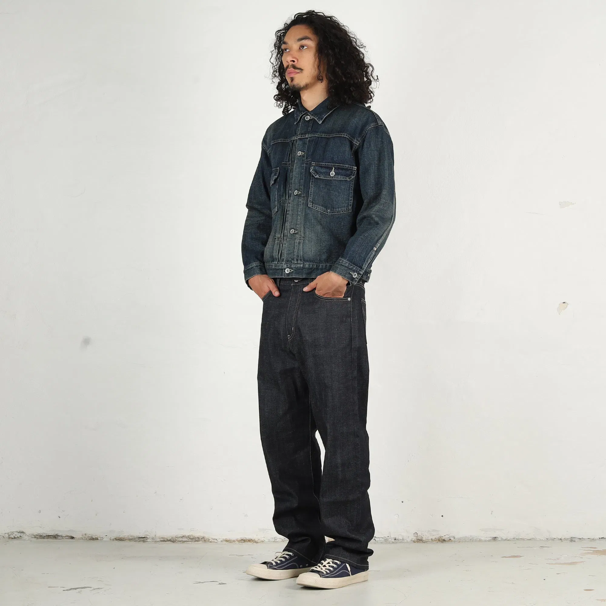 Neighborhood Washed Denim Type-2 Jacket - Indigo