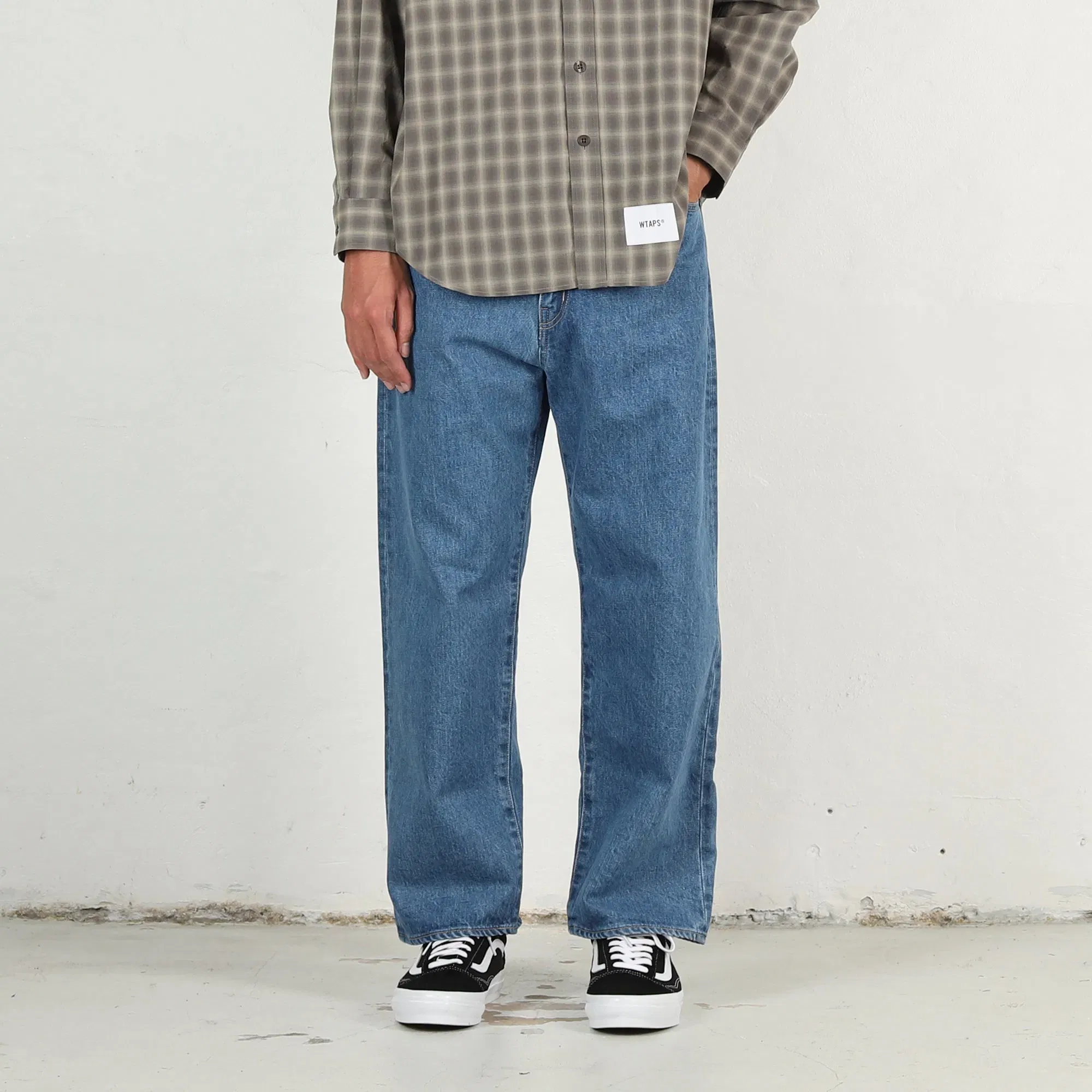 WTAPS Blues Straight Denim Trousers - Indigo