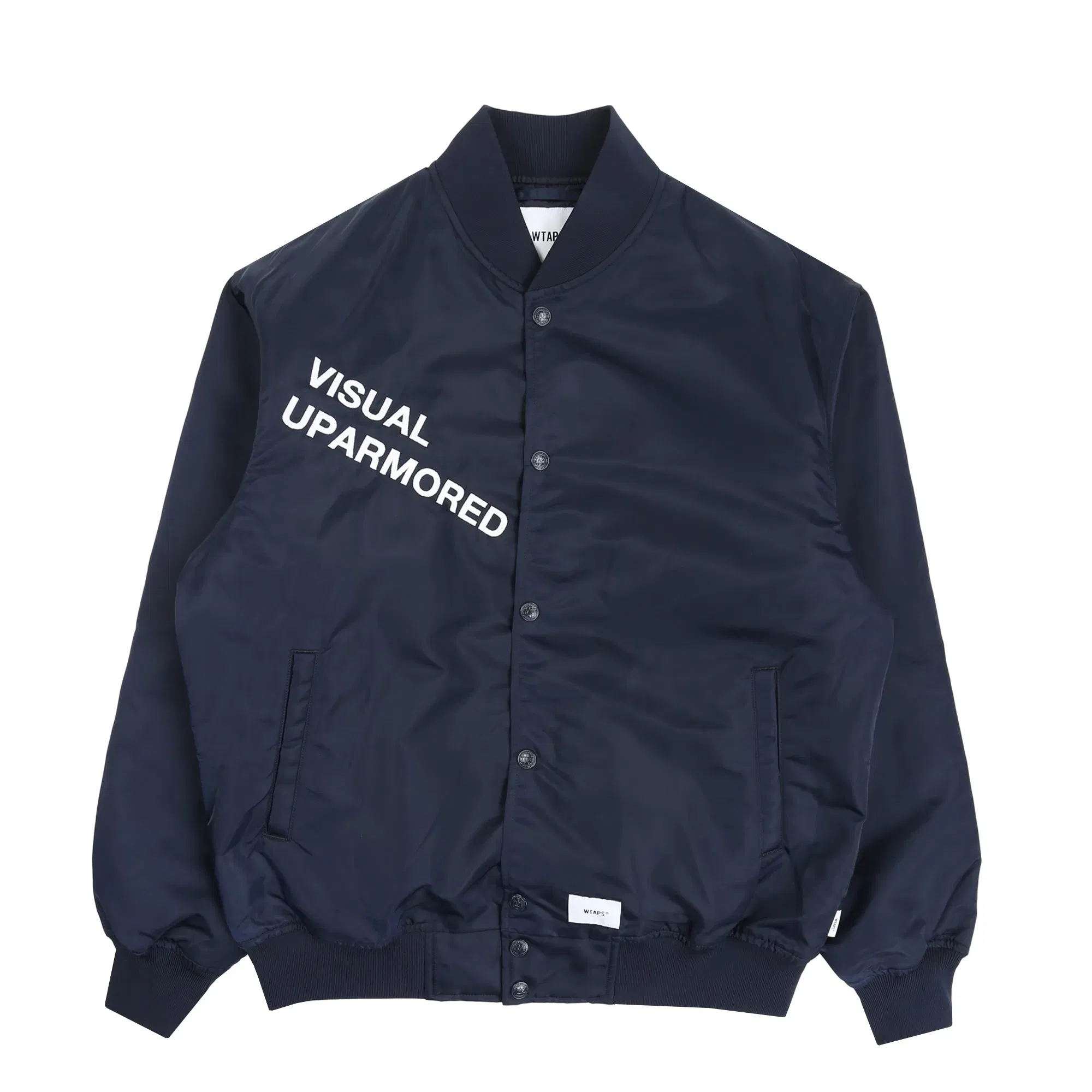 WTAPS Nylon Twill Team Jacket - Navy