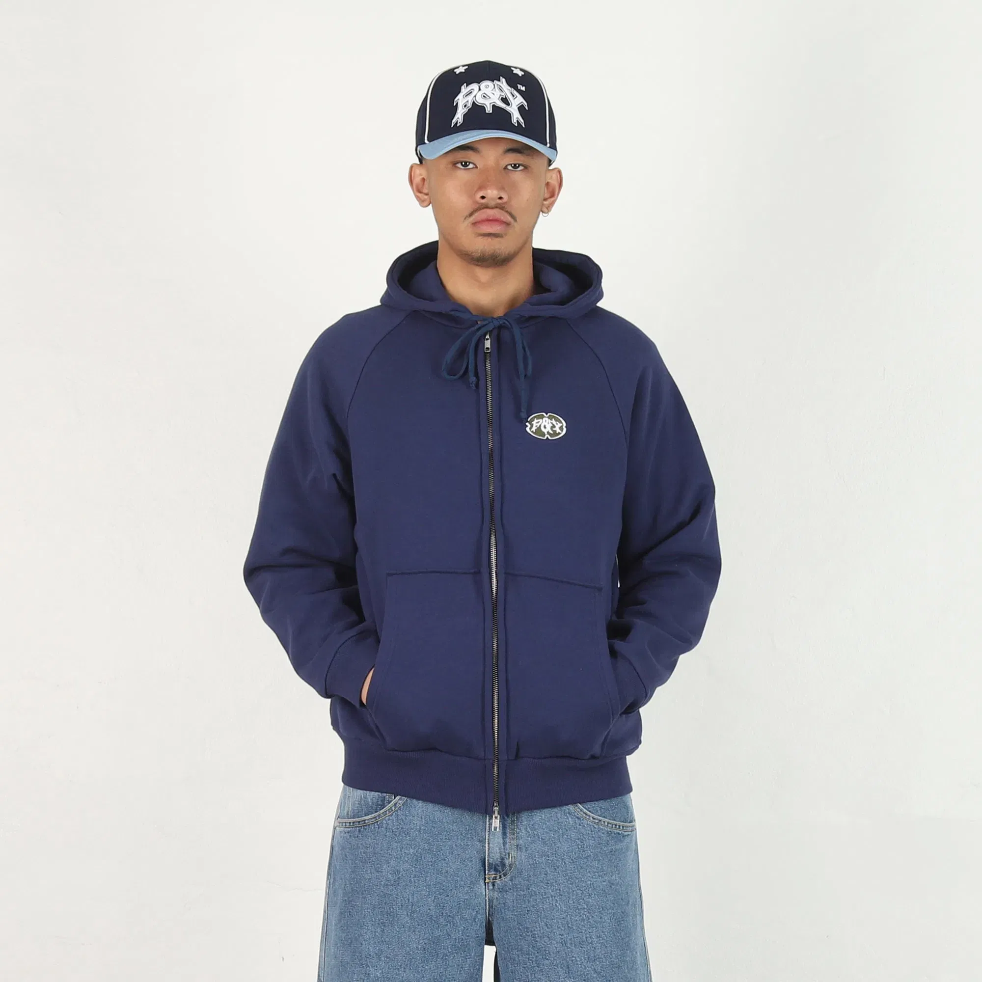 Punkandyo 60s Rgalan Hoodie - Navy