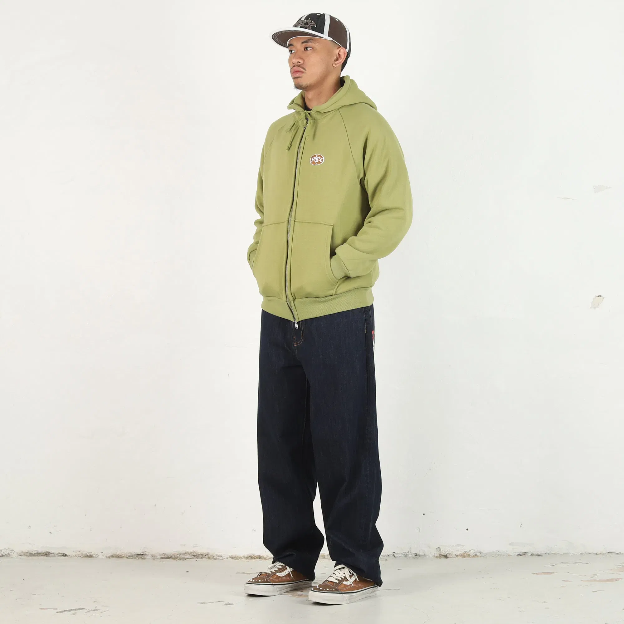 Punkandyo 60s Rgalan Hoodie - Green