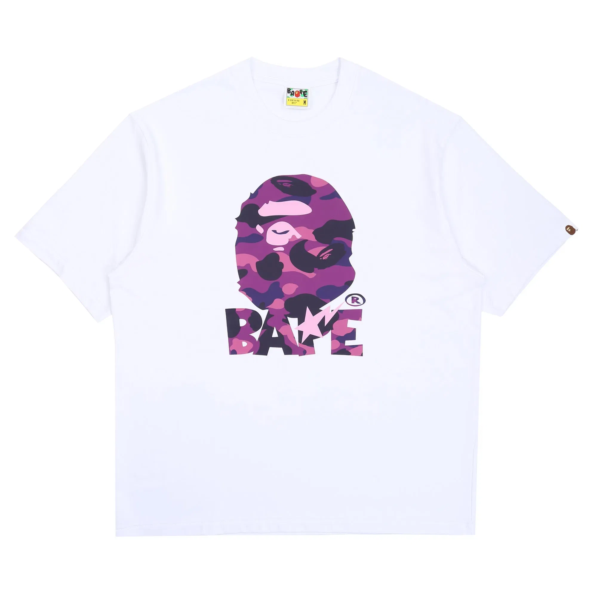 BAPE Color Camo Ape Head Relaxed T-Shirt - White
