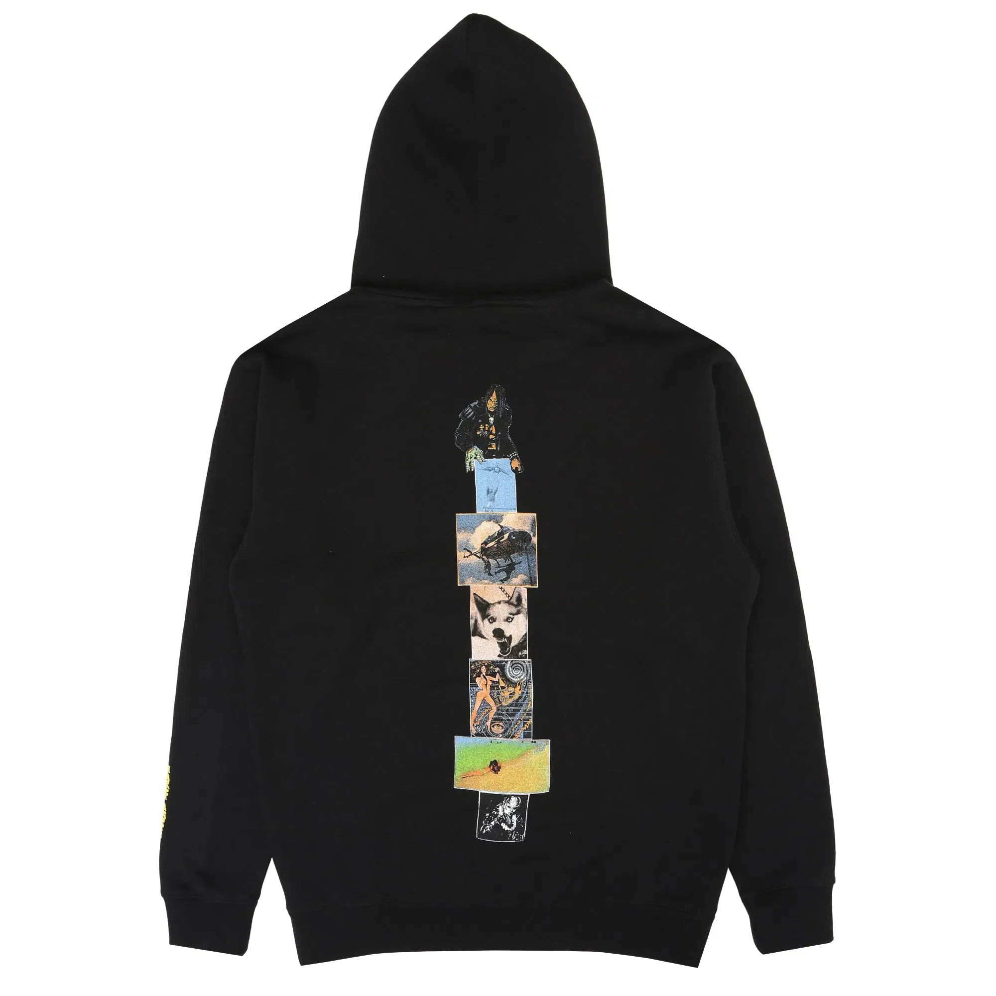 Fucking Awesome Sad Madness Zip Up Hoodie - Black