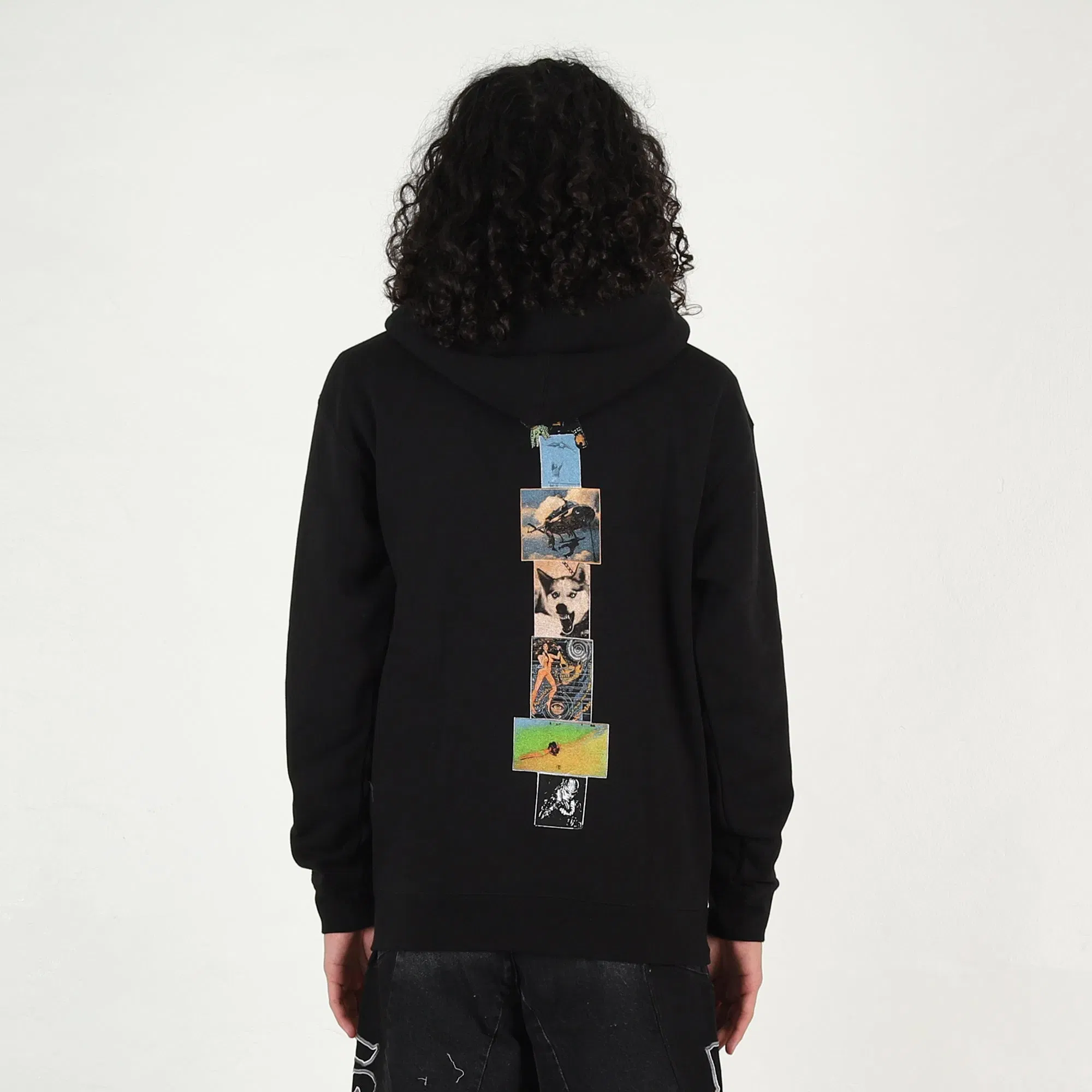 Fucking Awesome Sad Madness Zip Up Hoodie - Black