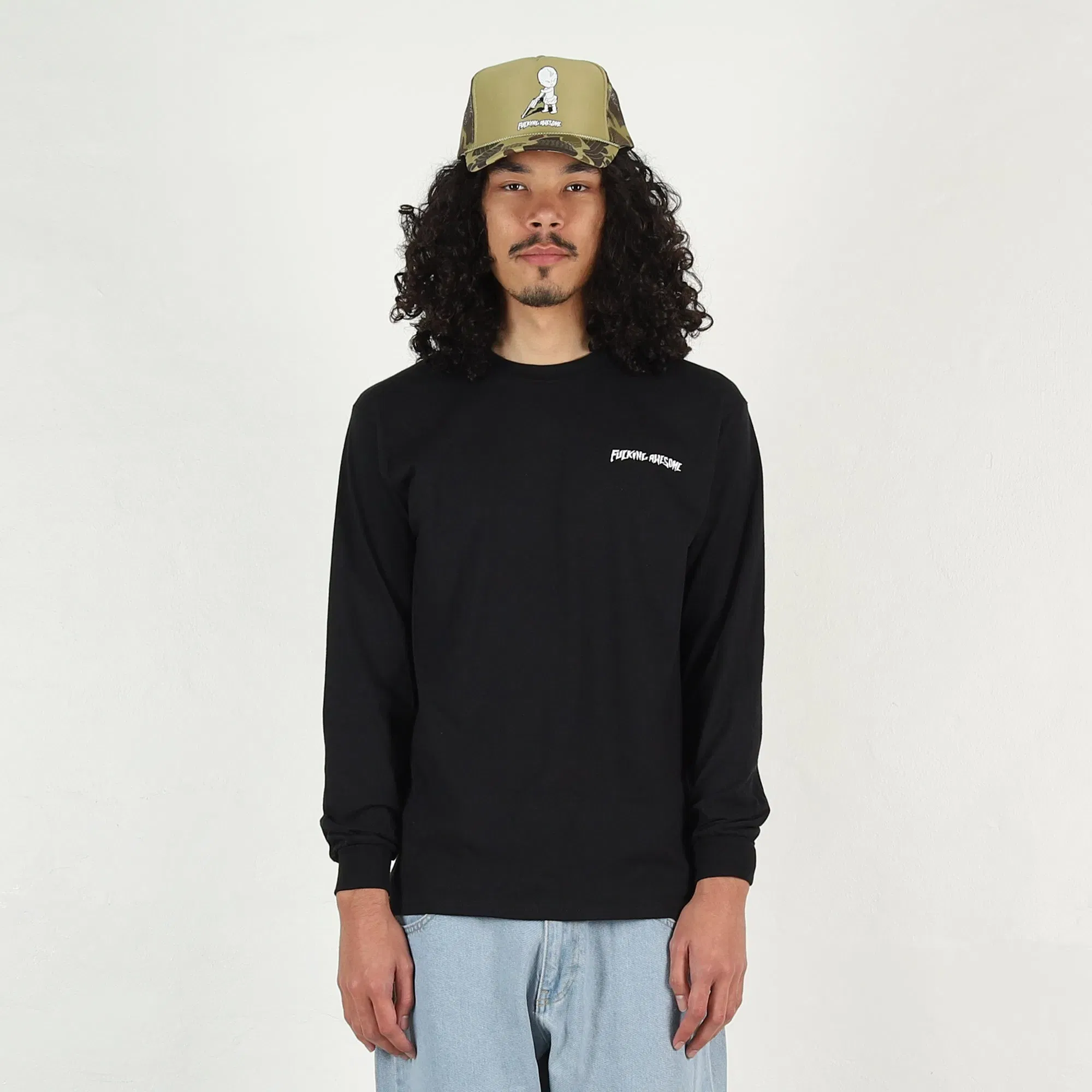 Fucking Awesome Rox Hollingsworth L/S T-Shirt - Black