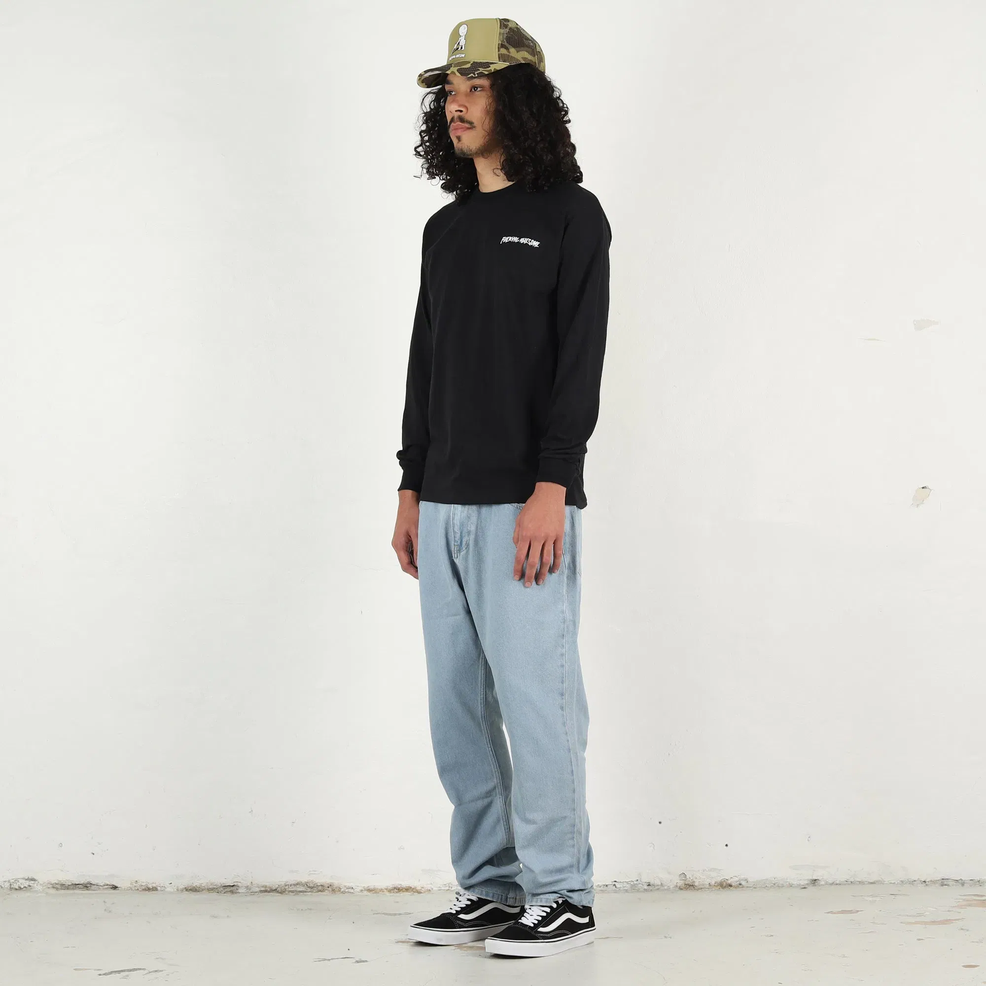 Fucking Awesome Rox Hollingsworth L/S T-Shirt - Black
