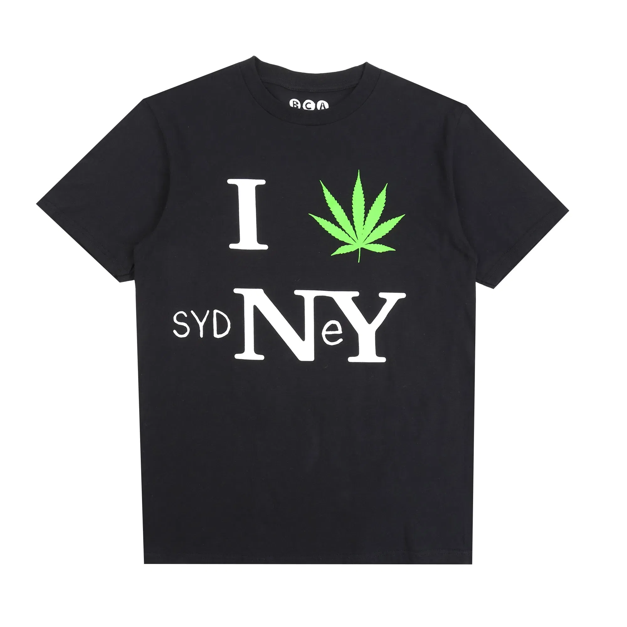 B-C-A Sydney Weed T-Shirt - Black
