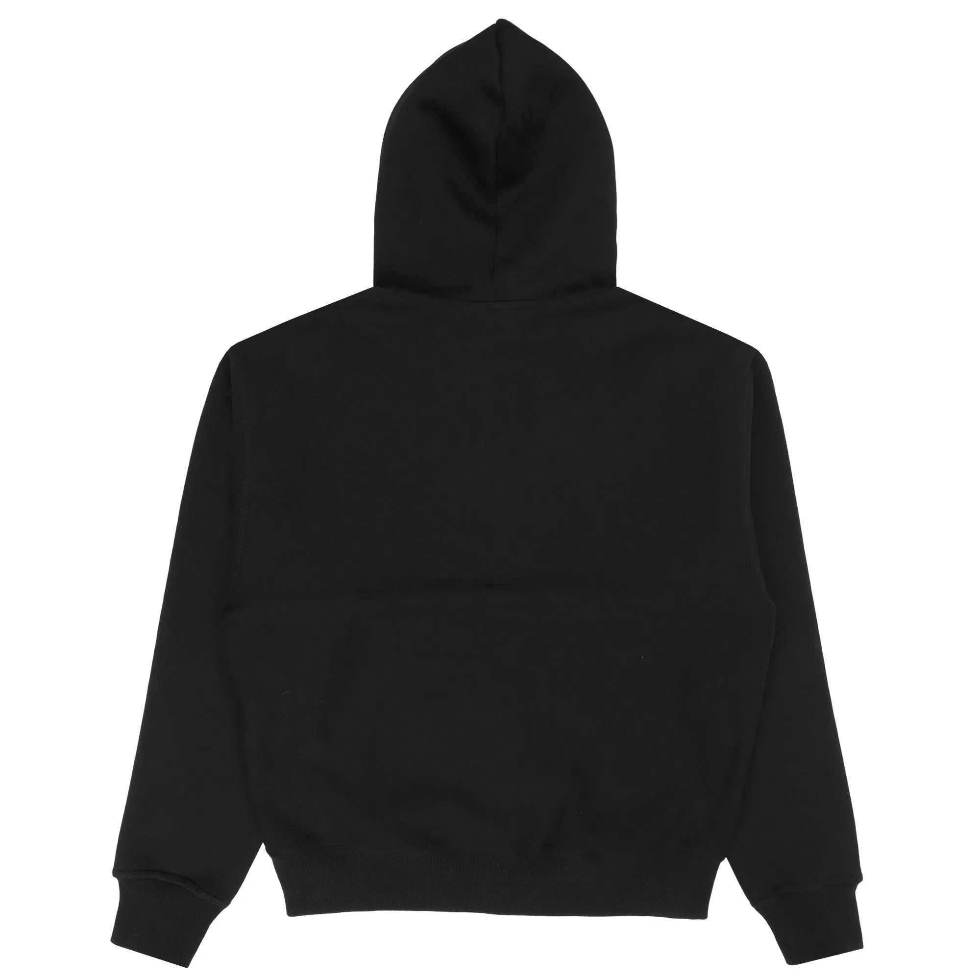 Death Rites Script Zip Hooded Sweater - Black