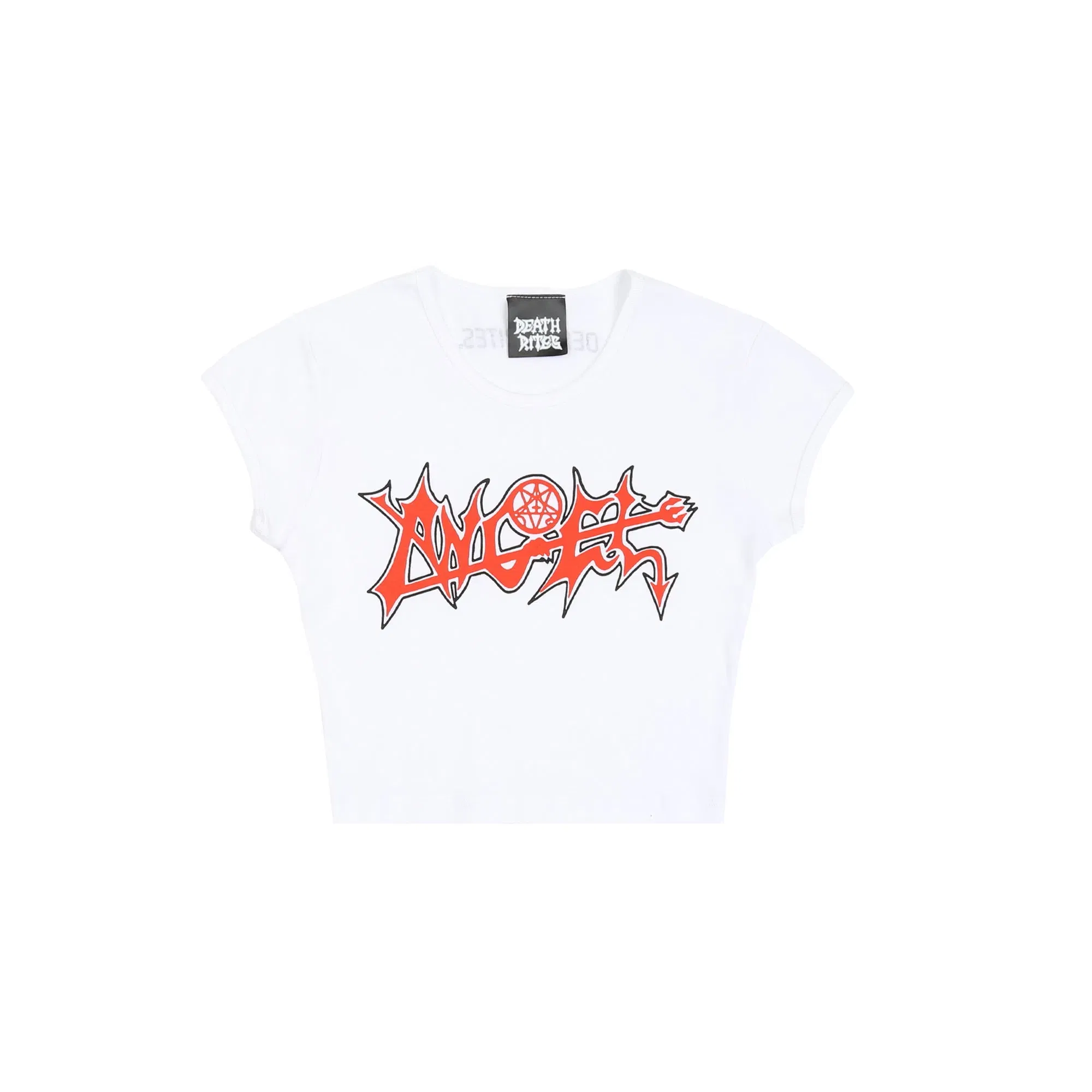 Death Rites Morbid SS Baby T-Shirt - White