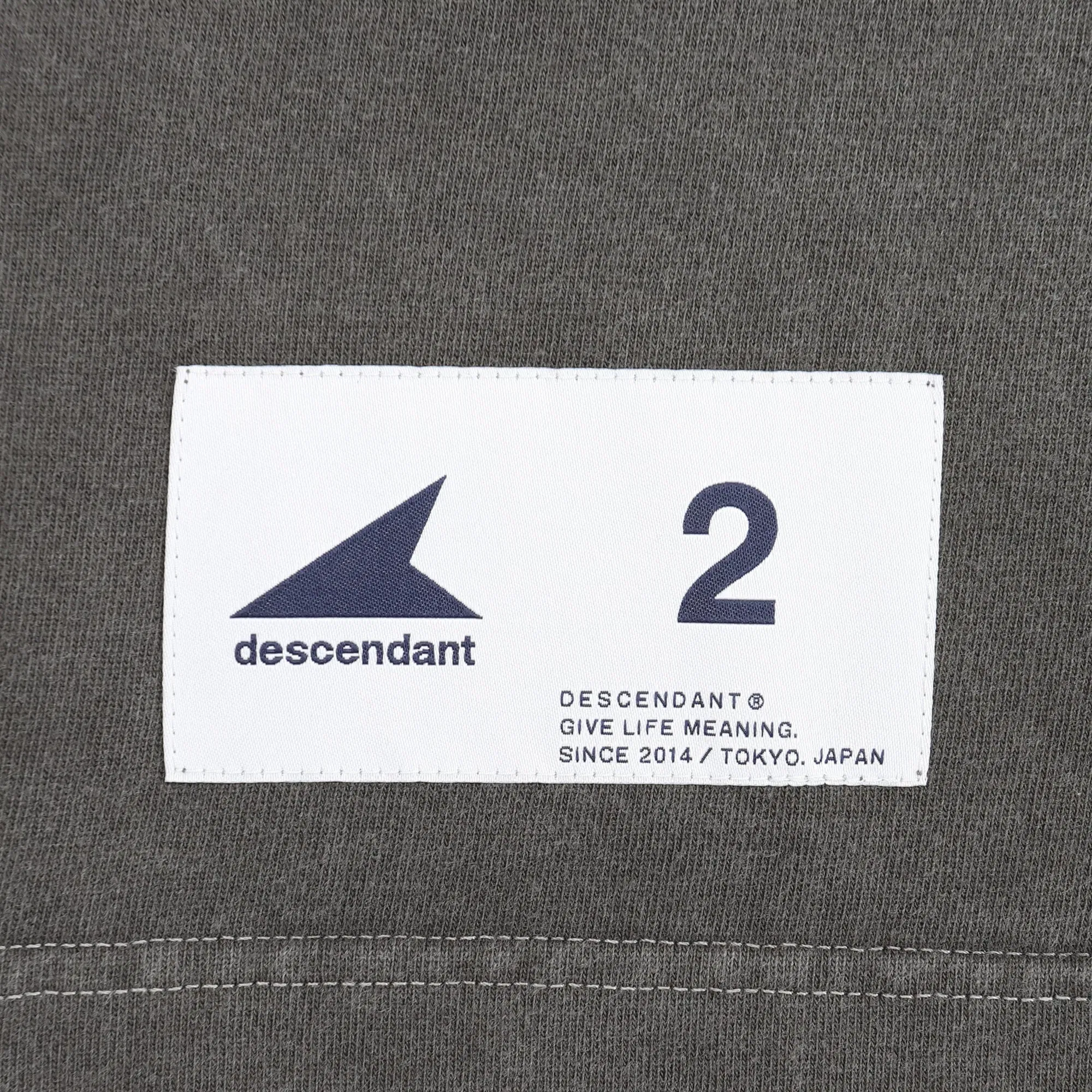 Descendant Cachalot Pigment Dye SS T-Shirt - Black