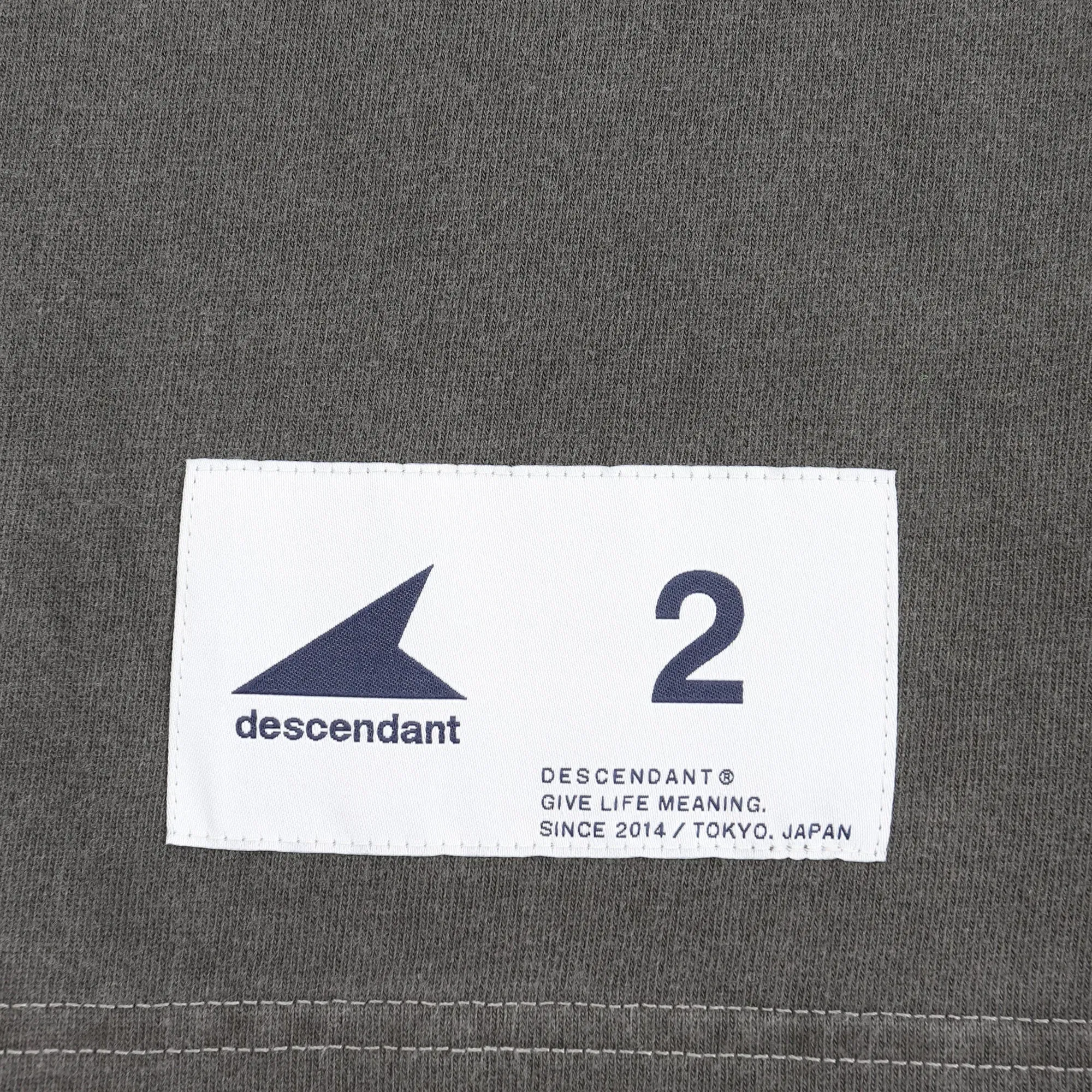 Descendant Cetus Pigment Dye LS T-Shirt - Black