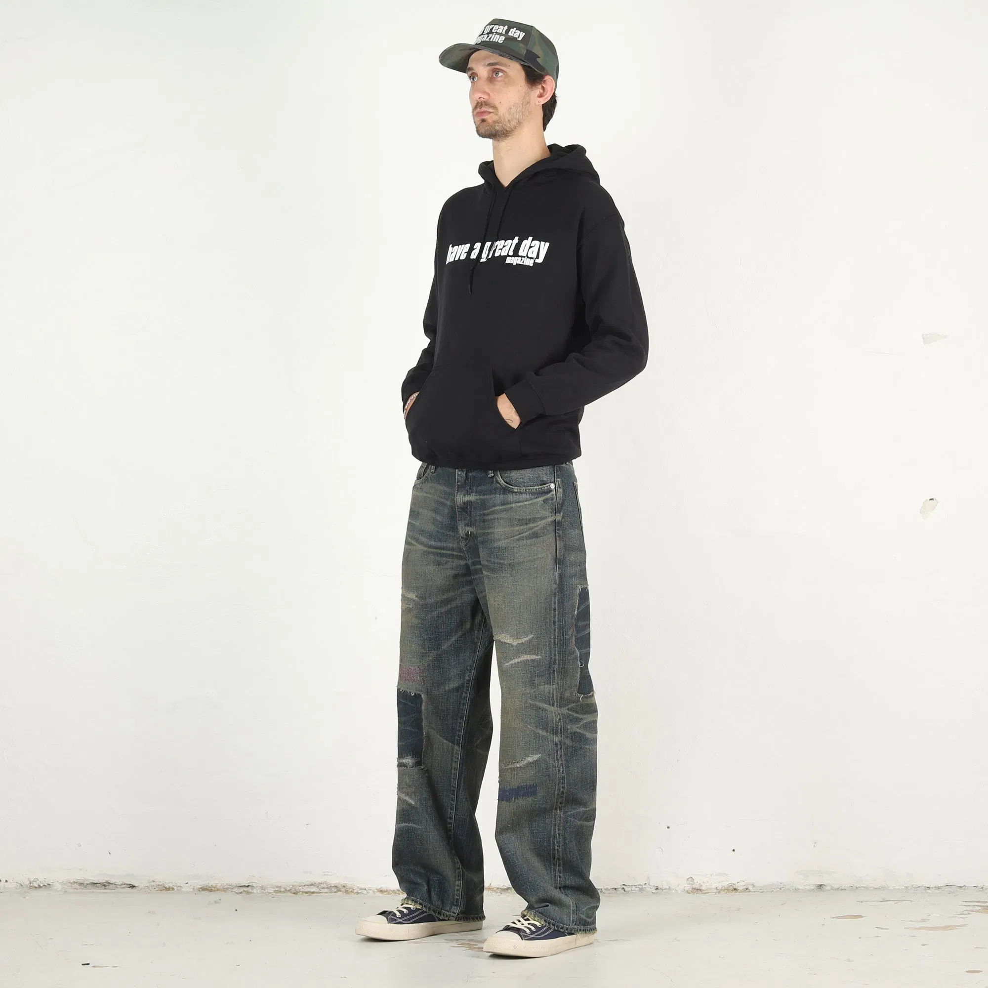 Have A Great Day Mag Sopranos Hoodie - Black
