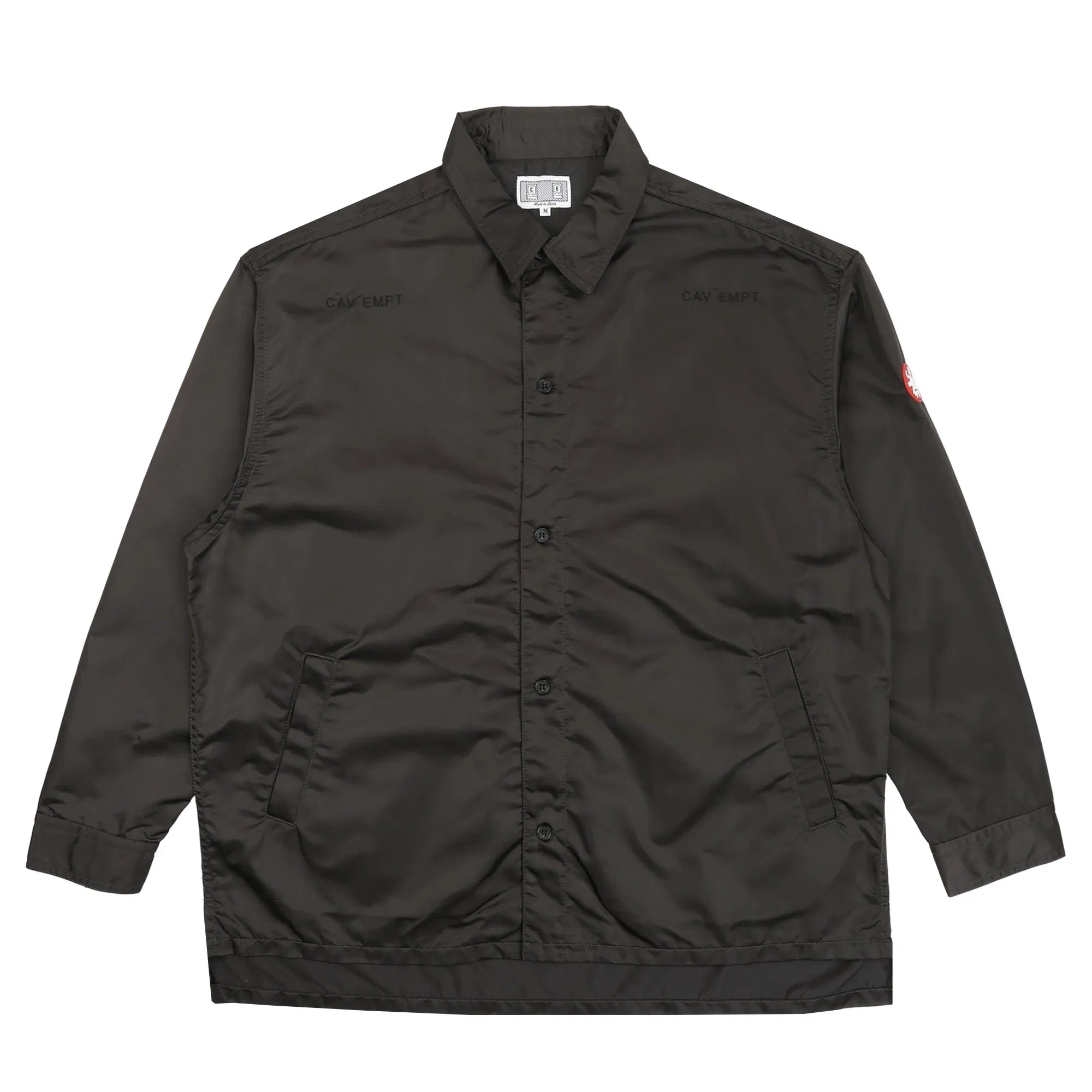 Cav Empt Welt Pockets PE Big Shirt - Charcoal