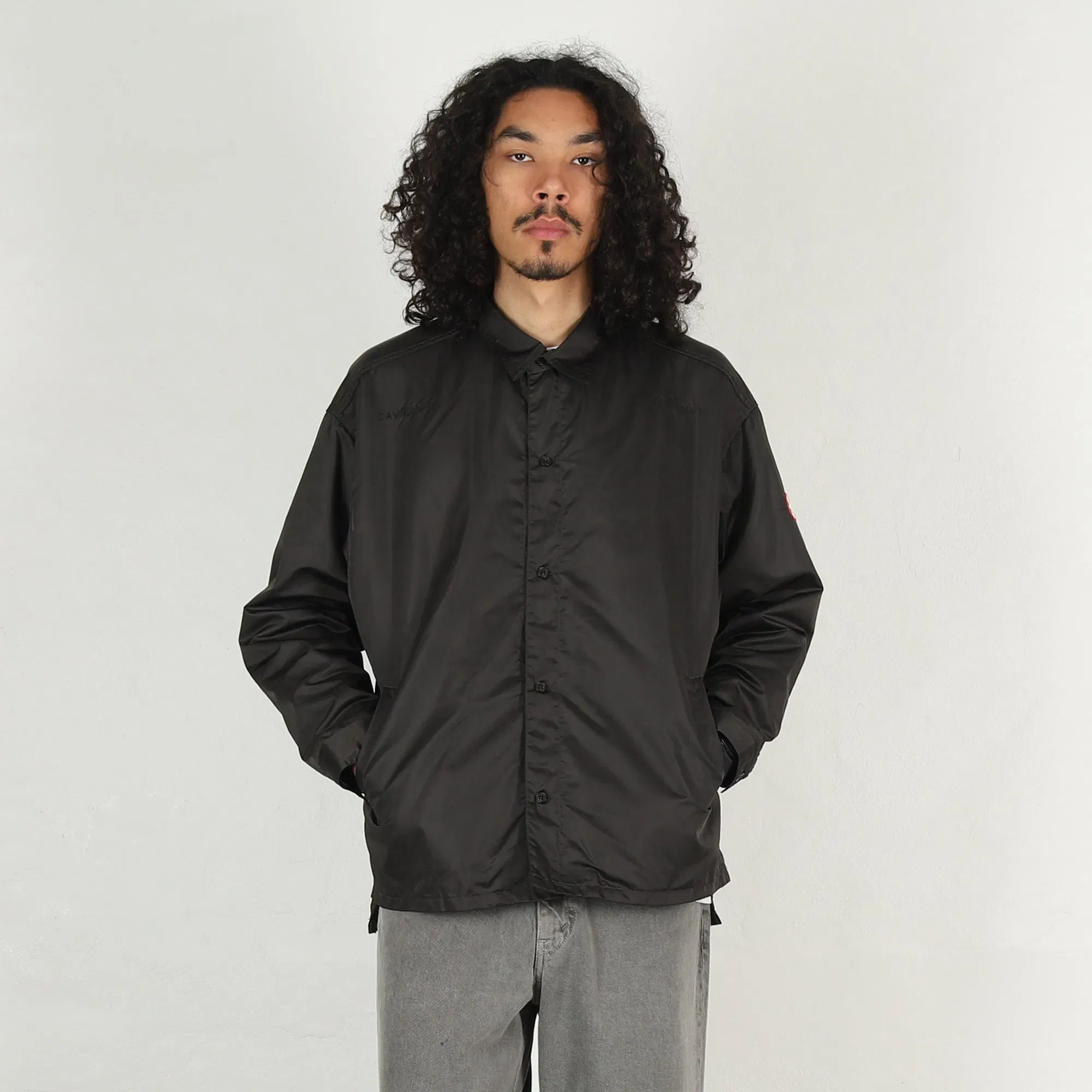 Cav Empt Welt Pockets PE Big Shirt - Charcoal