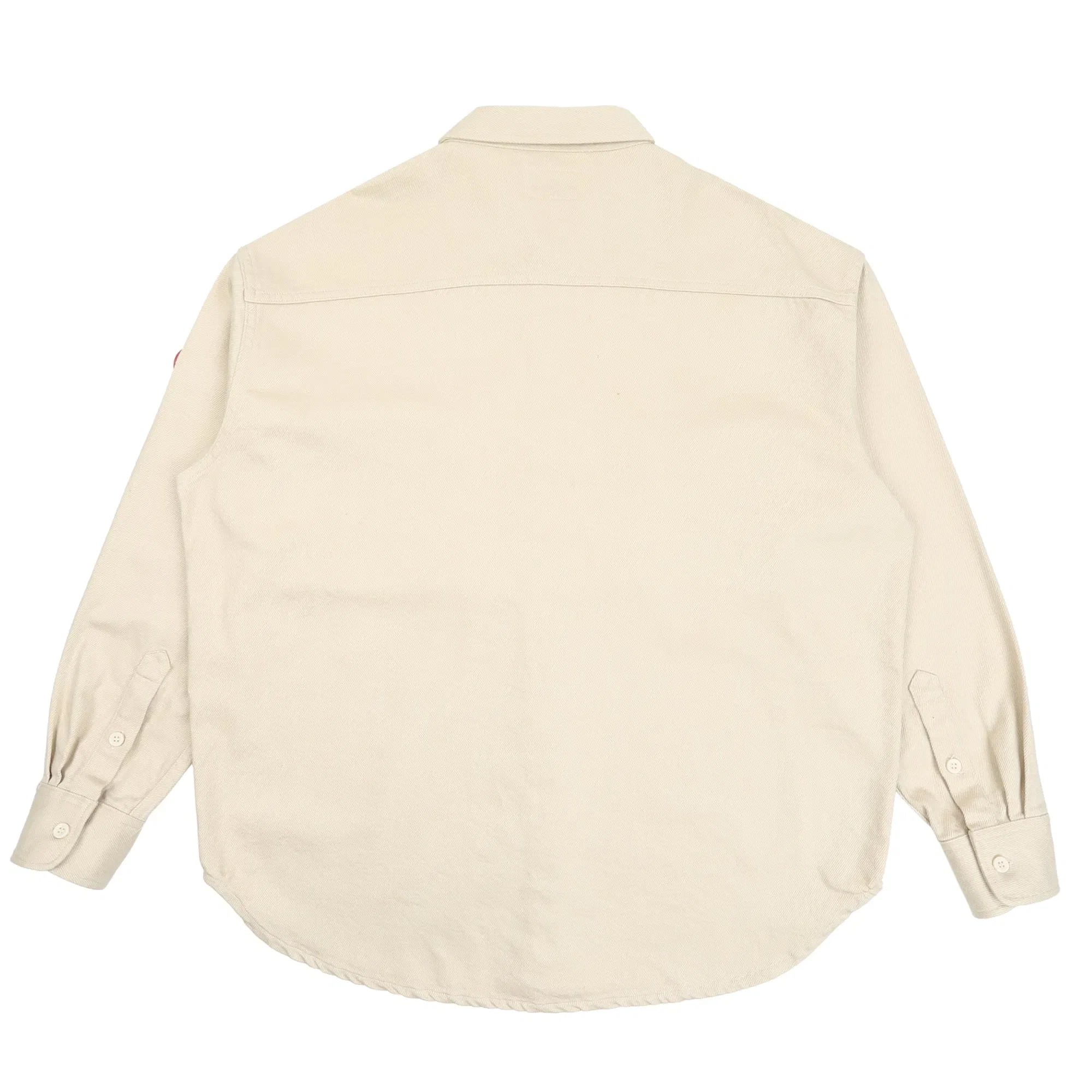Cav Empt Cotton Twill Big Shirt - Beige