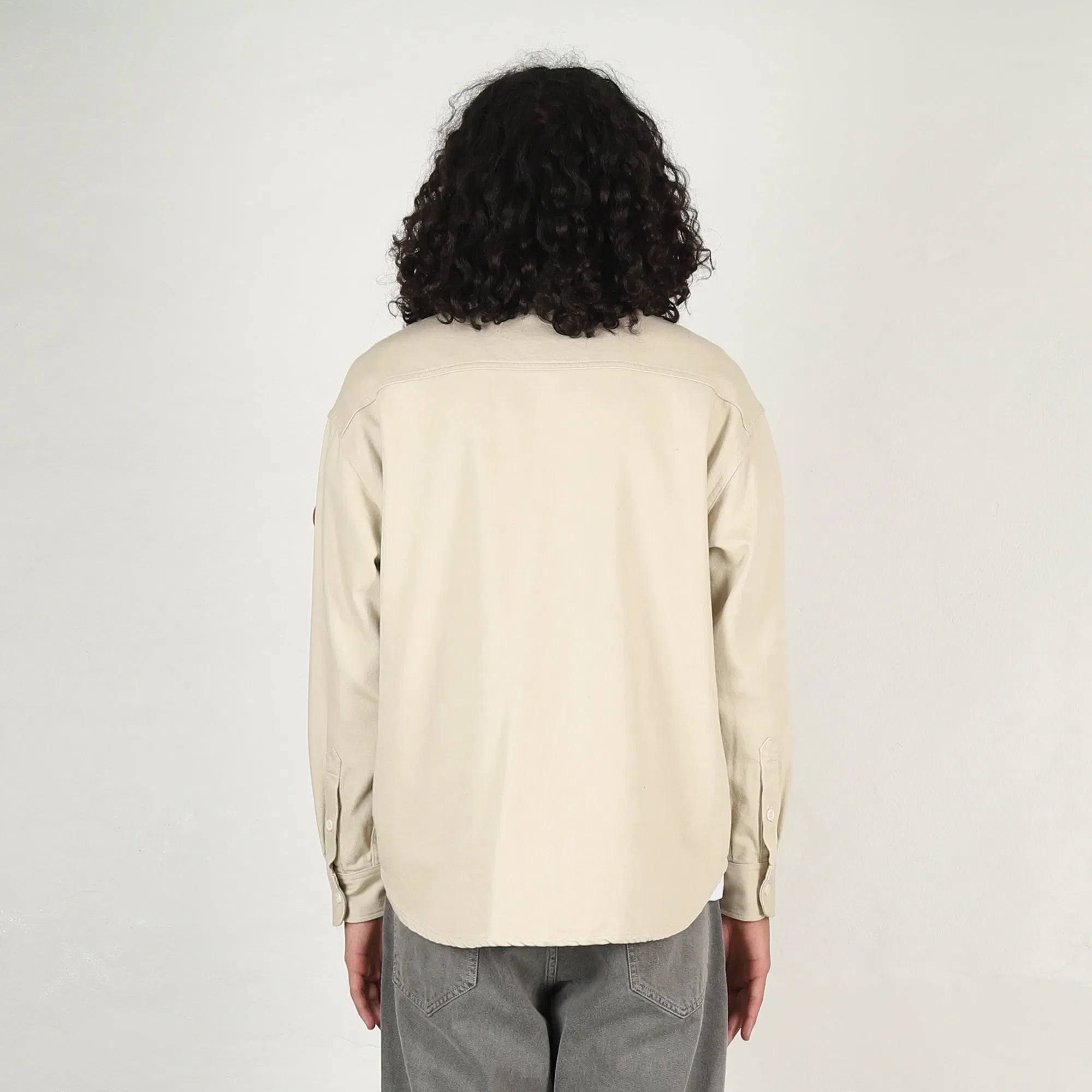 Cav Empt Cotton Twill Big Shirt - Beige