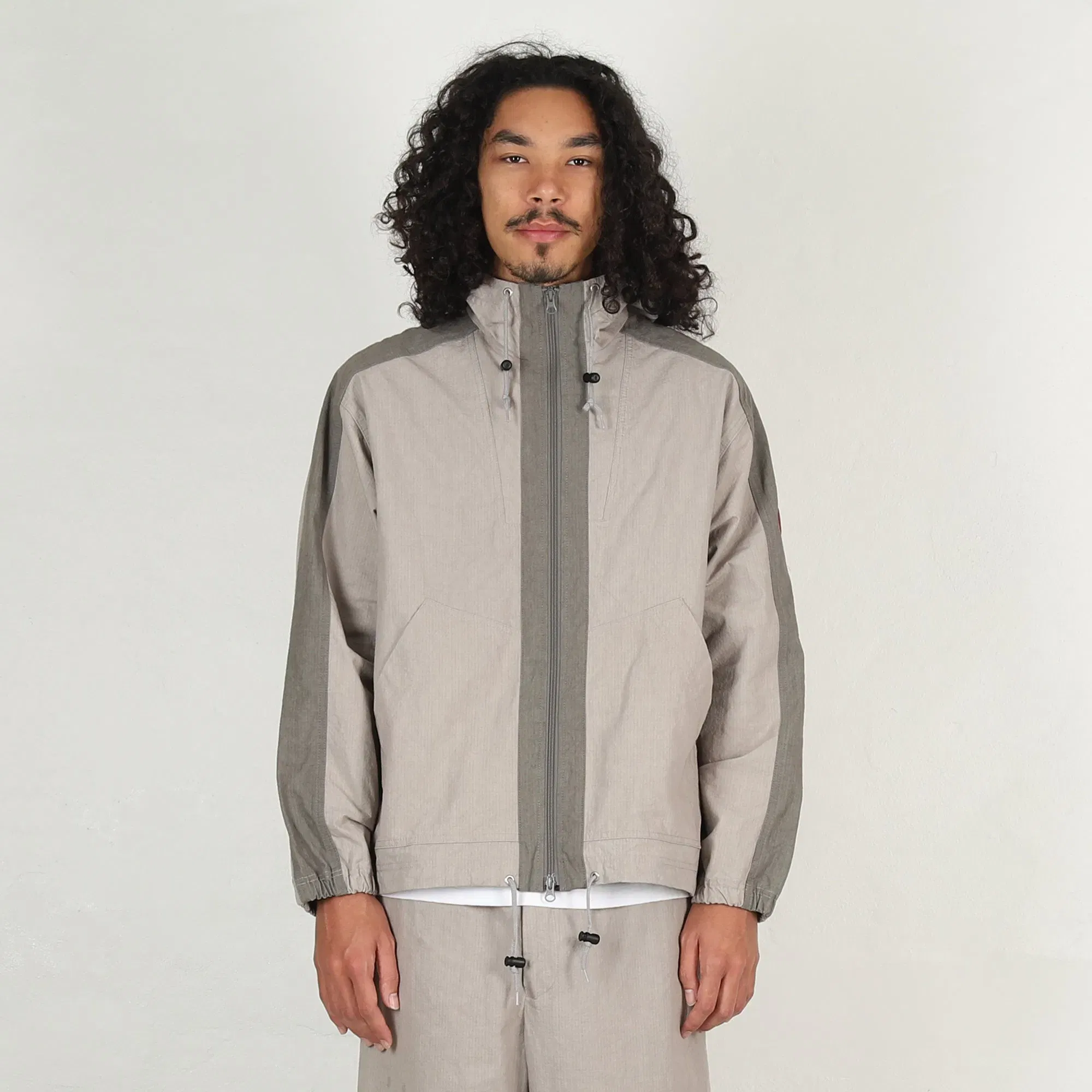 Cav Empt CN Rip Hood Jacket - Grey