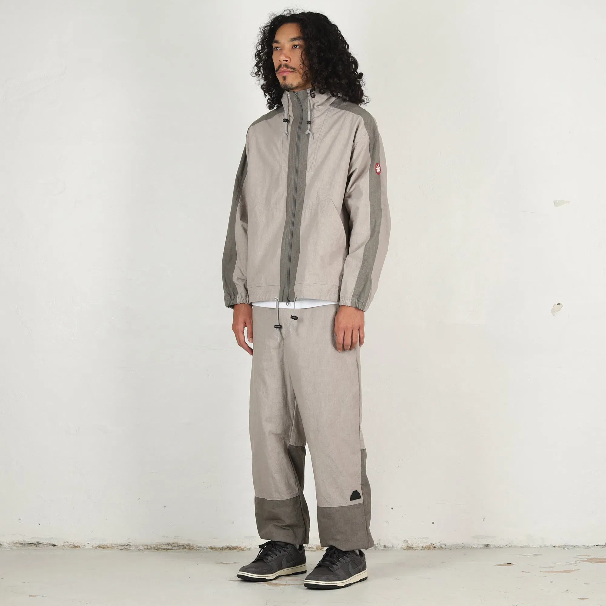 Cav Empt CN Rip Hood Jacket - Grey