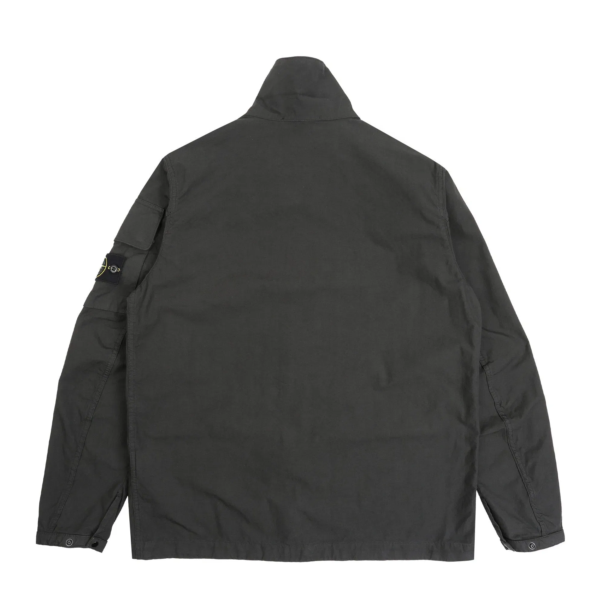 Stone Island Q100011 Short Parka - Lead Grey