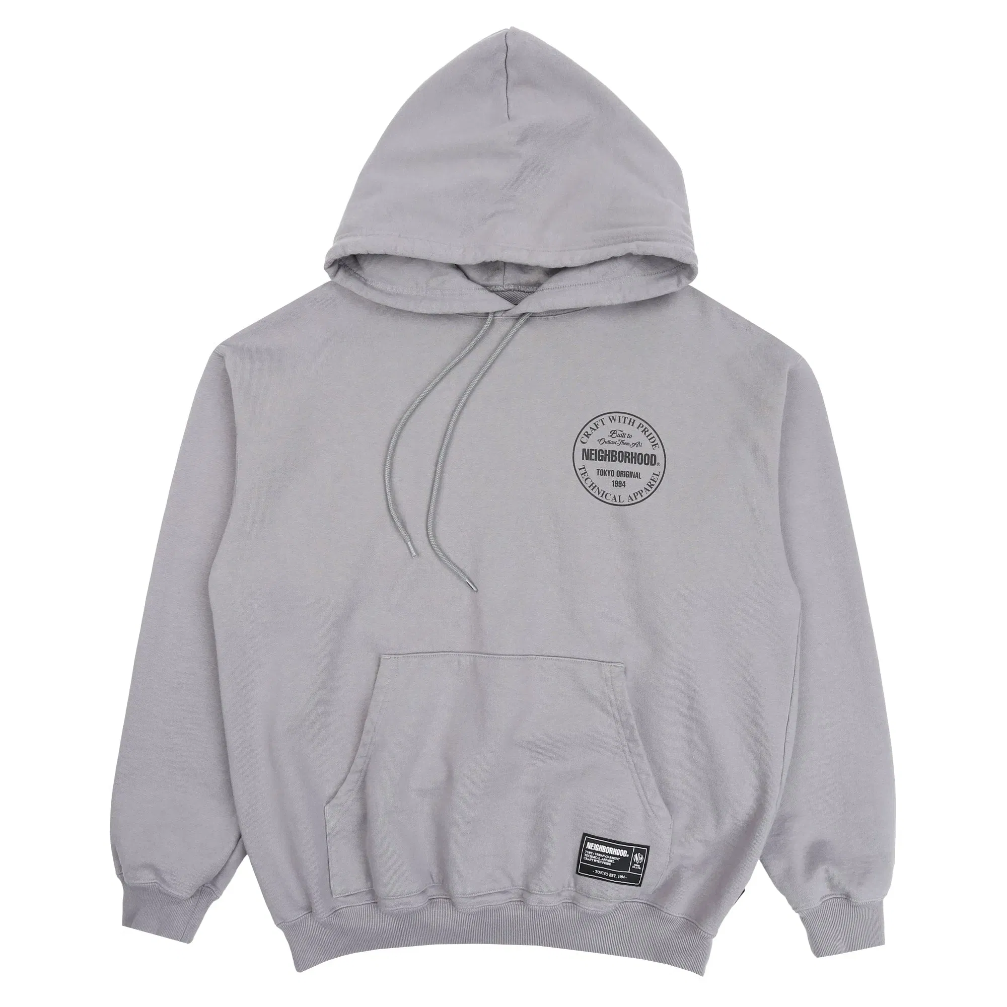 Neighborhood Staple LS Sweat Hoodie - Grey
