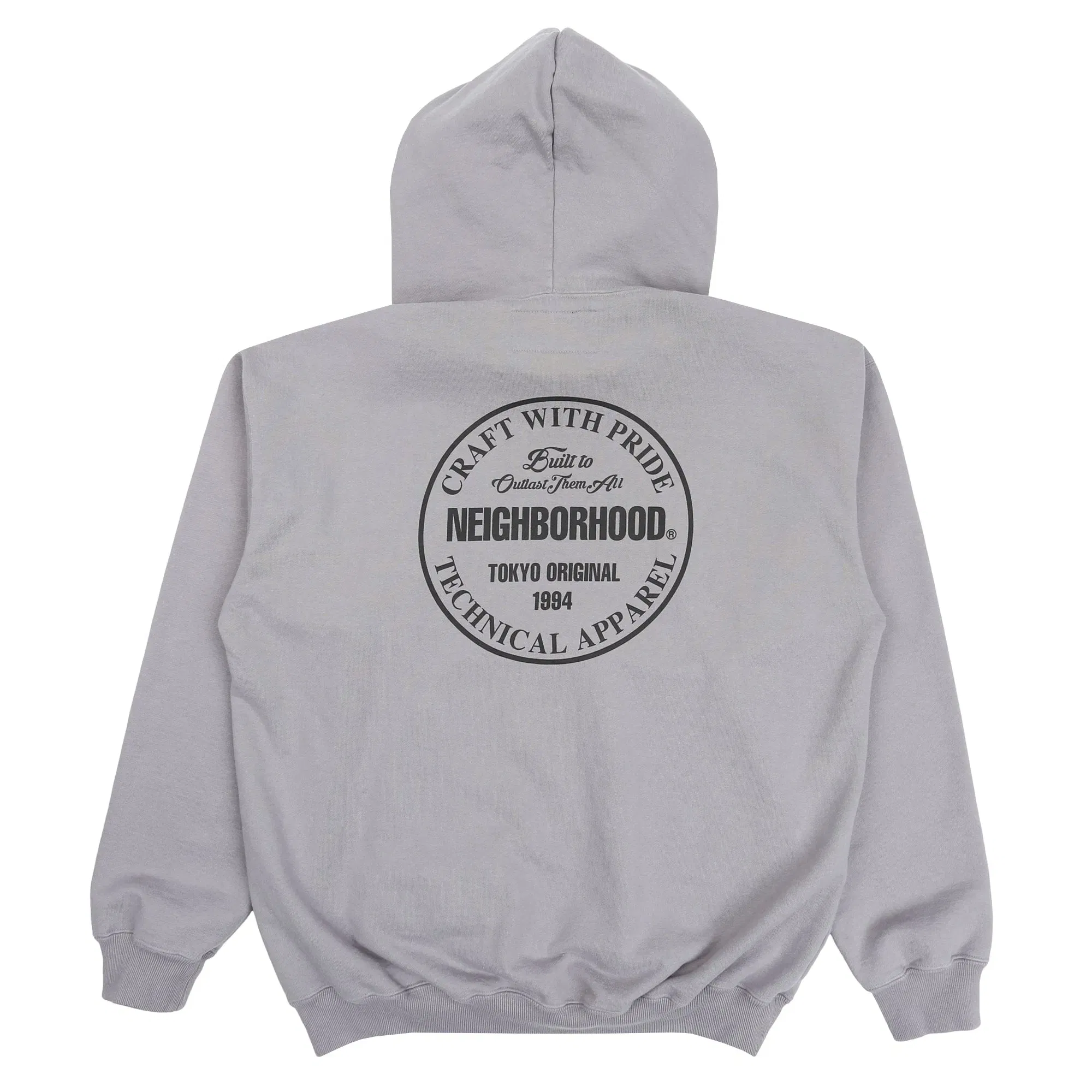 Neighborhood Staple LS Sweat Hoodie - Grey