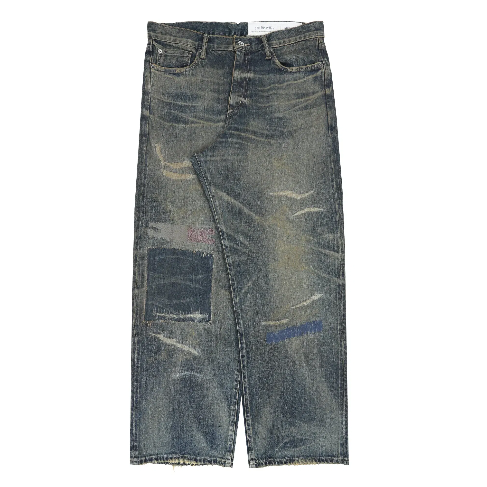 Neighborhood Savage Denim DP Wide Pants - Indigo
