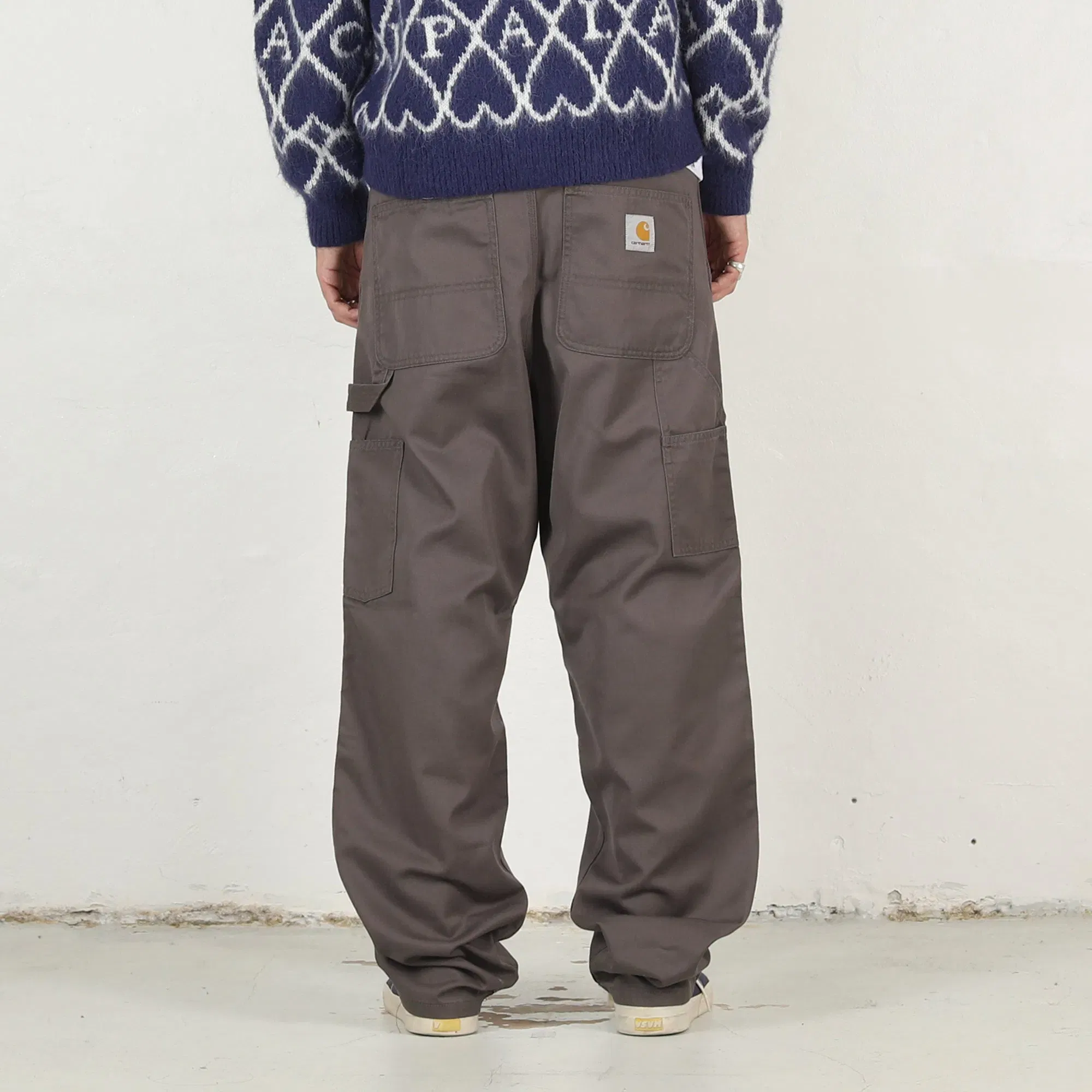 Carhartt WIP Double Knee Pant - Porphyry rinsed