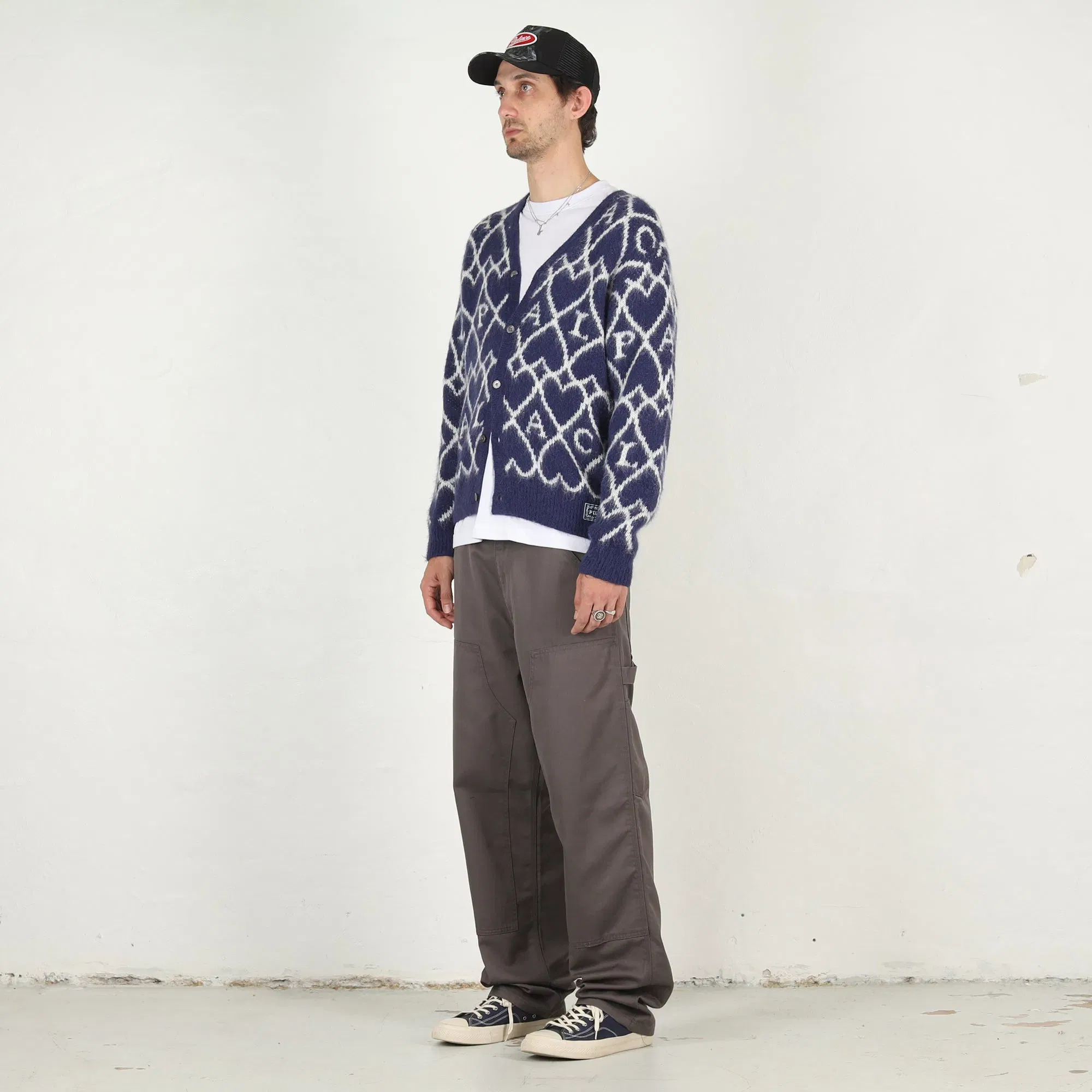 Carhartt WIP Double Knee Pant - Porphyry rinsed