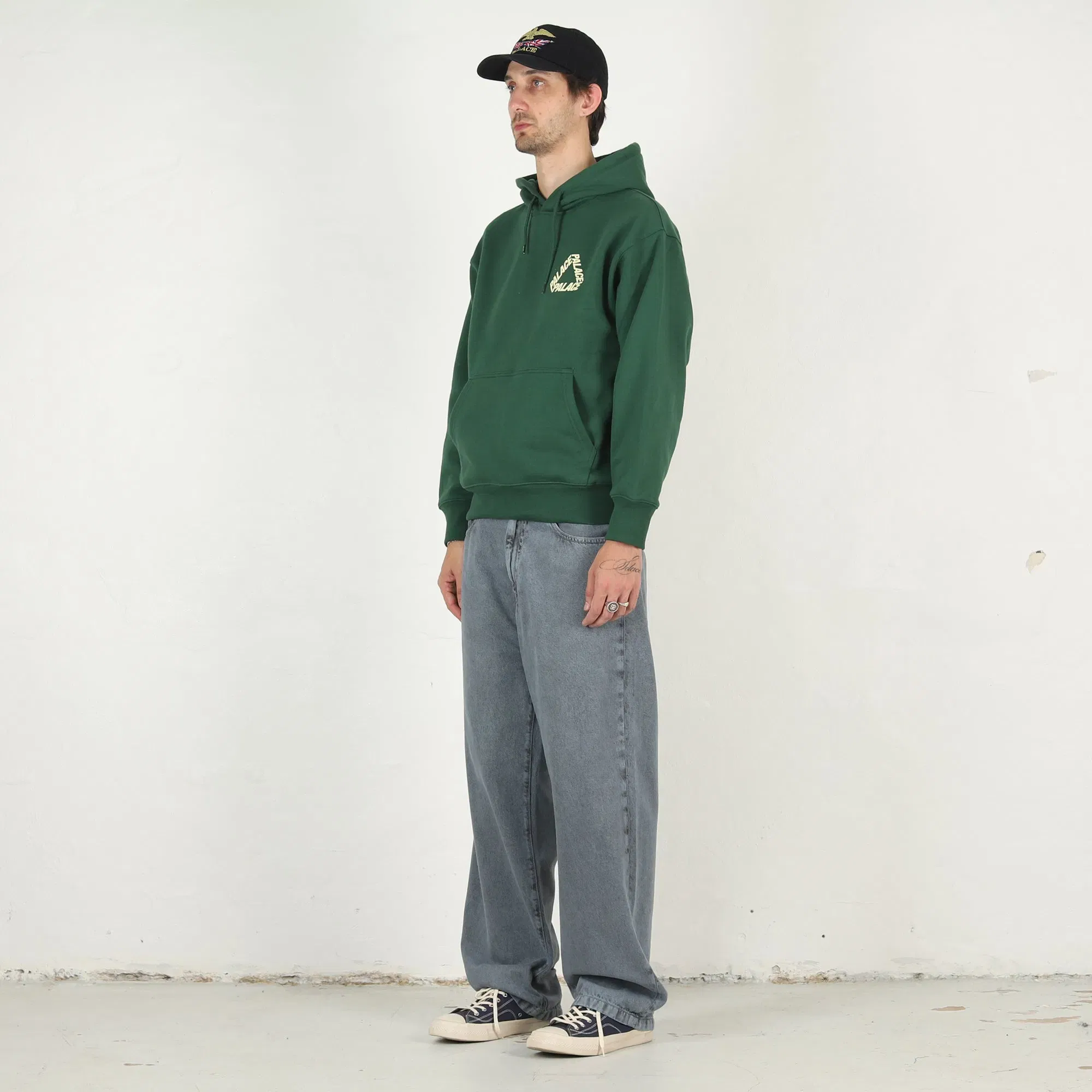 Carhartt WIP Landon Pant - Black / Blue Fog gar dyed