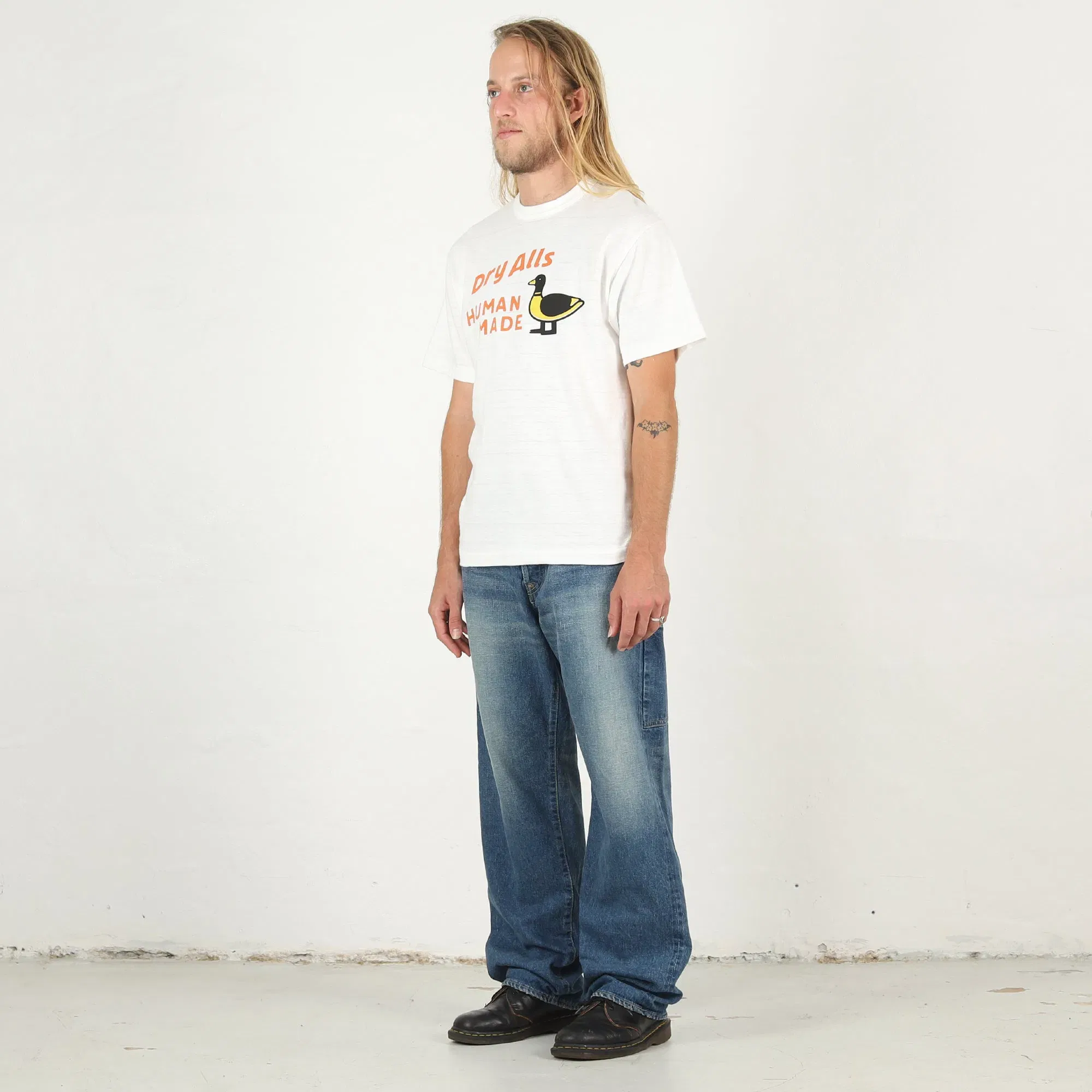 Human Made Straight Denim Pants Future - Indigo