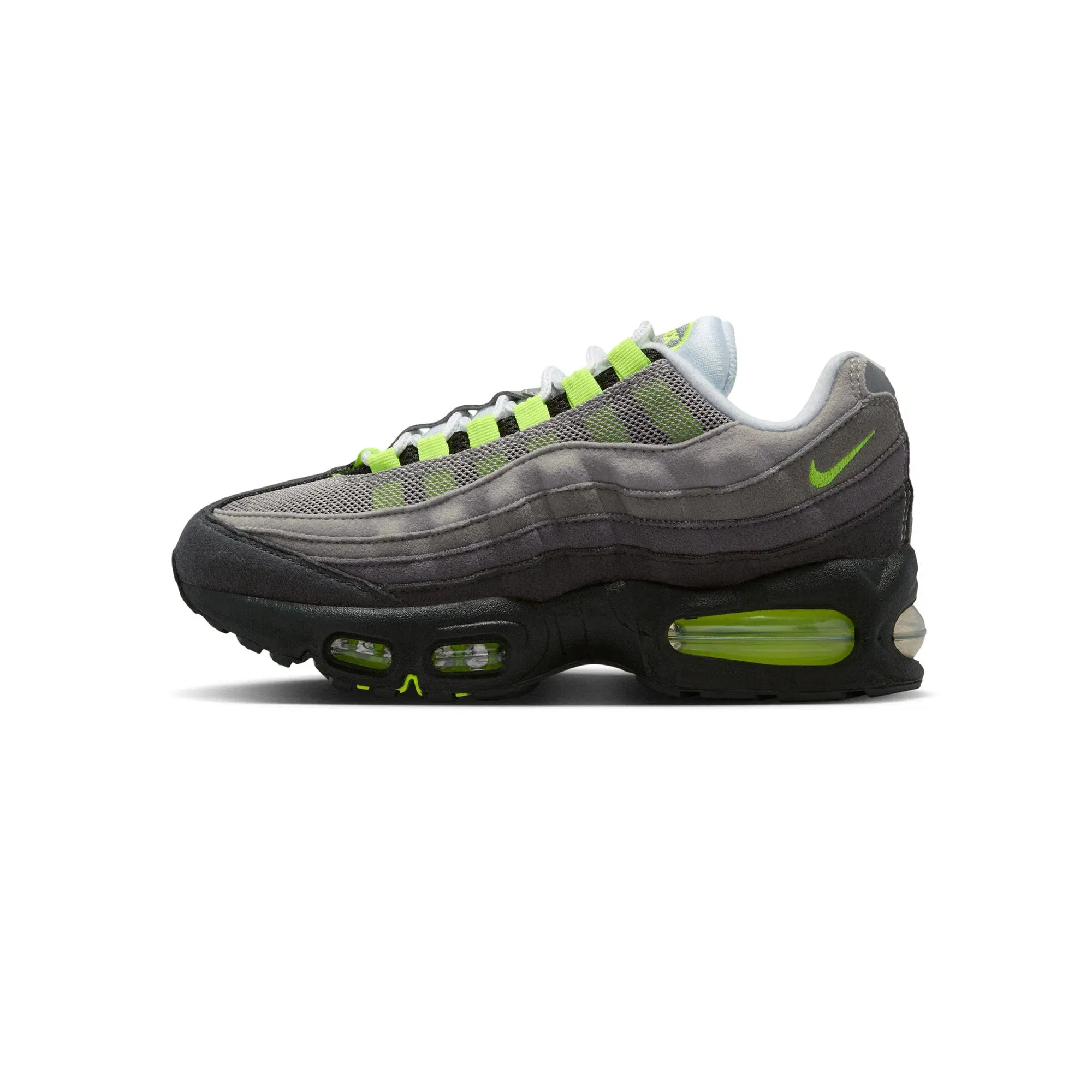 Nike Air Max 95 BB S (GS) - Black/Neon Yellow