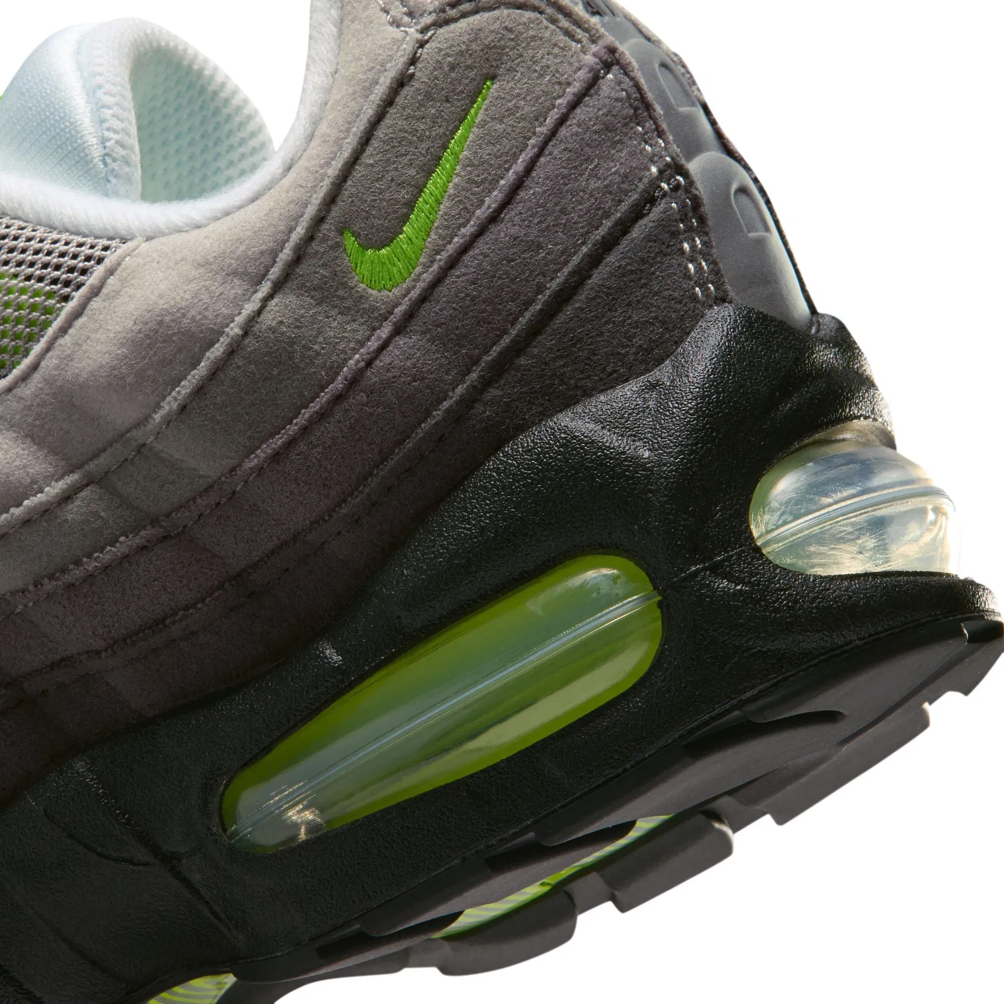 Nike Air Max 95 BB S (GS) - Black/Neon Yellow