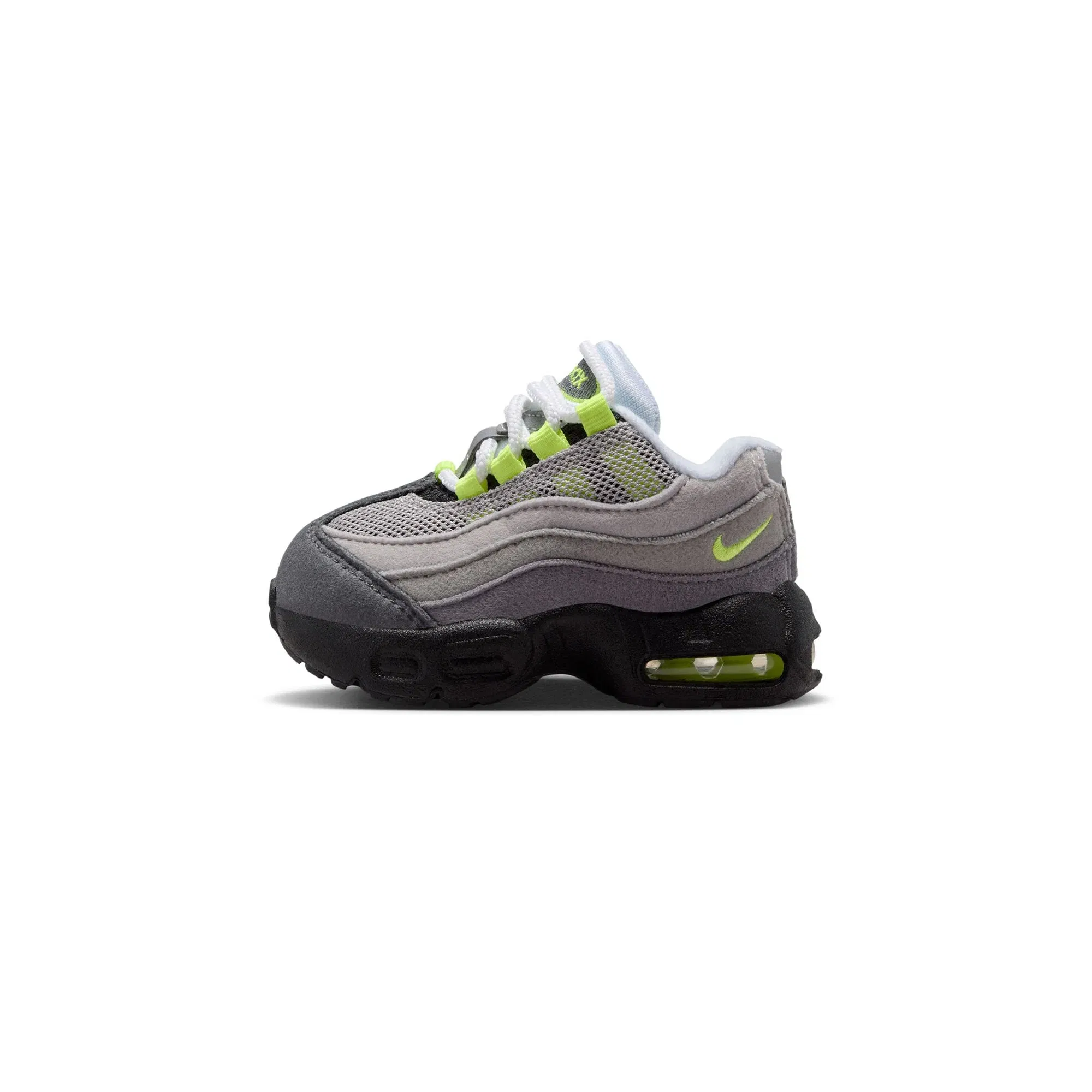 Nike Air Max 95 BB S (TD) - Black/Neon Yellow
