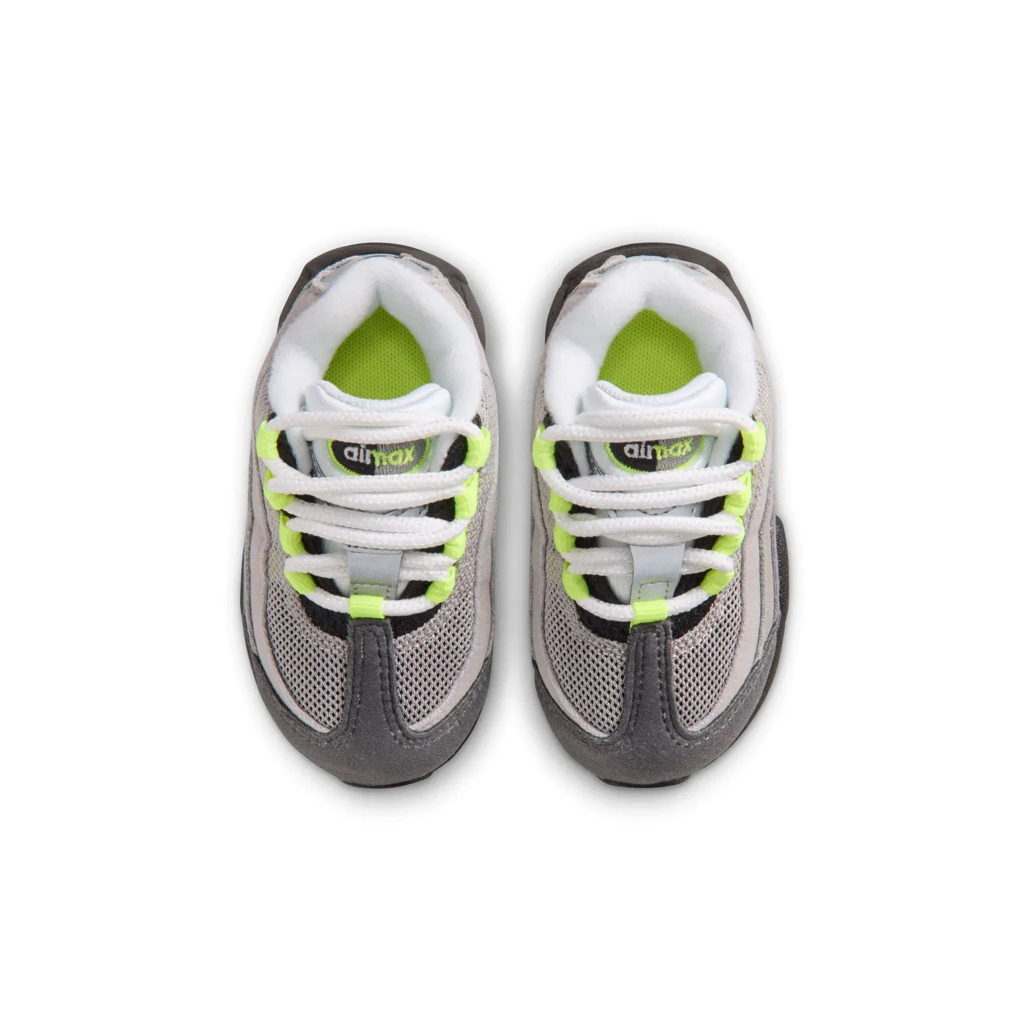 Nike Air Max 95 BB S (TD) - Black/Neon Yellow