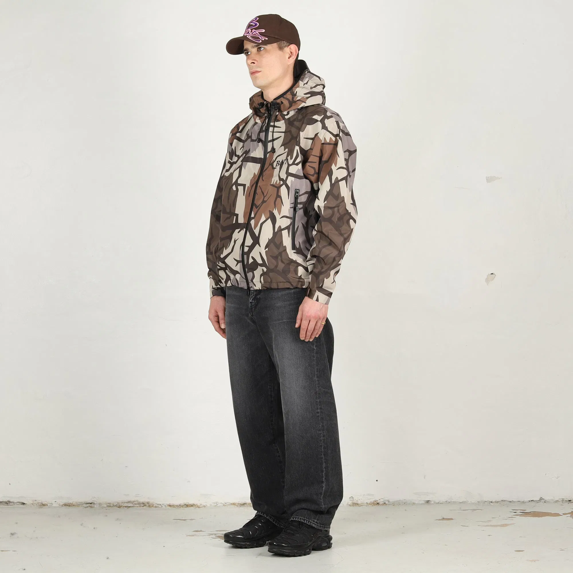 Bott Camo Shell Jacket - Brown