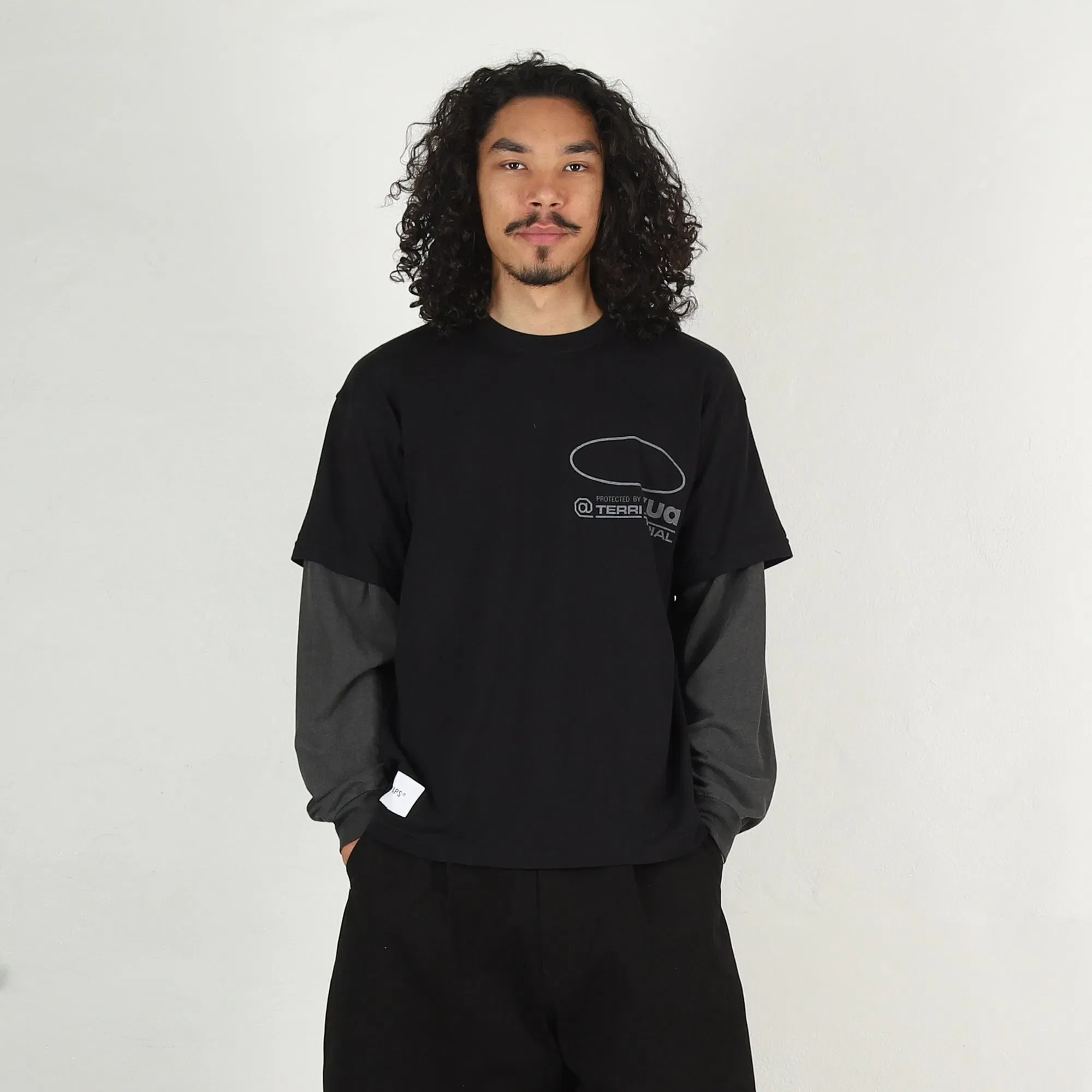 WTAPS SLDR LS Pullover - Black