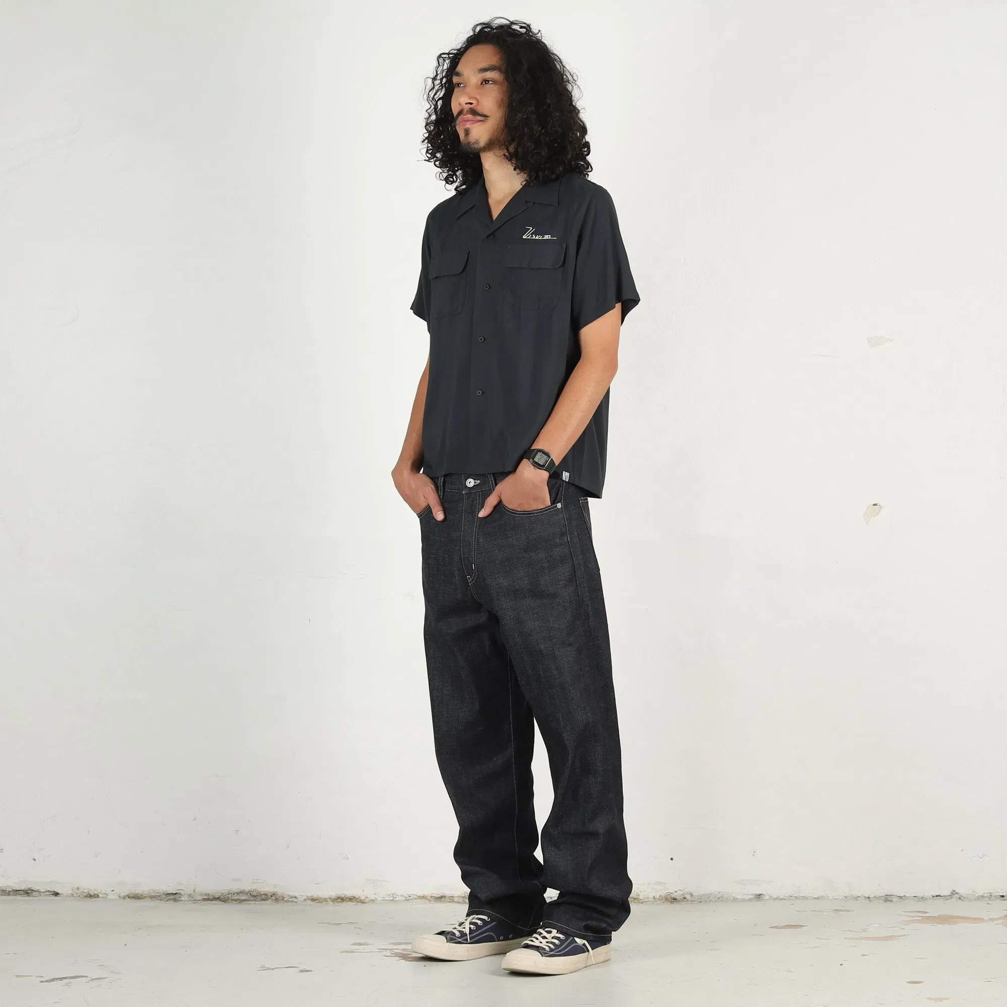 visvim S/S Judd Shirt - Black