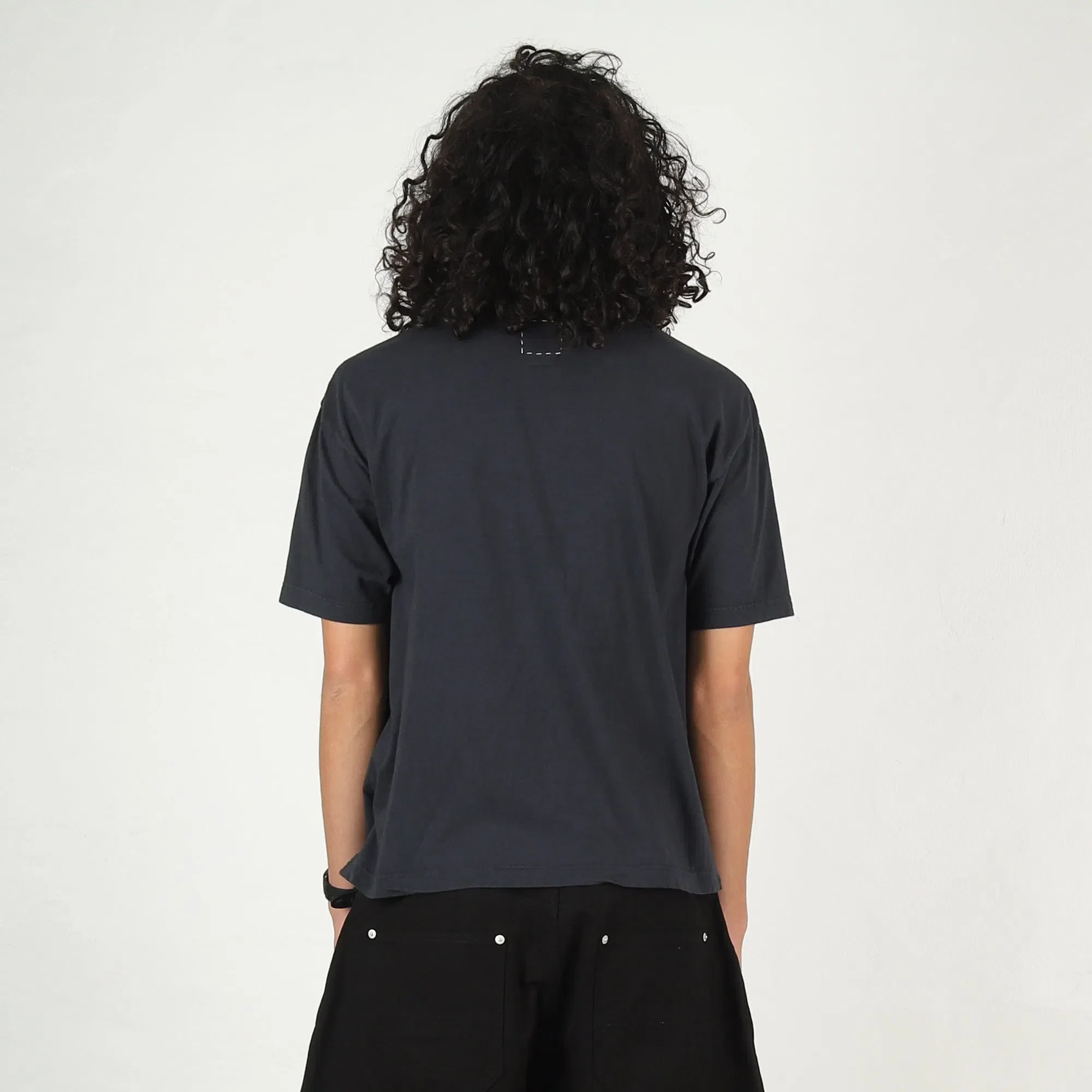 visvim S/S Jumbo T-Shirt 89 - Damaged Black