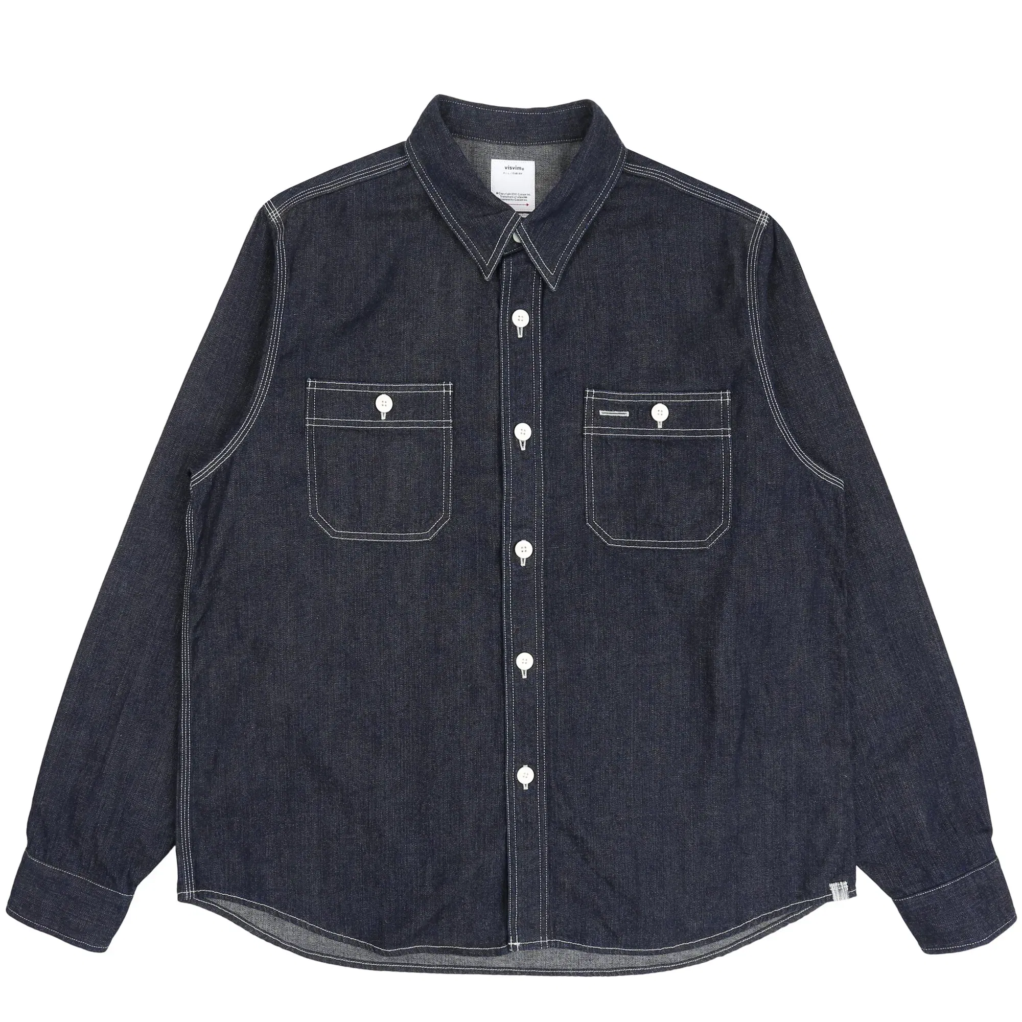 visvim L/S Larrikan Shirt - Mud OD