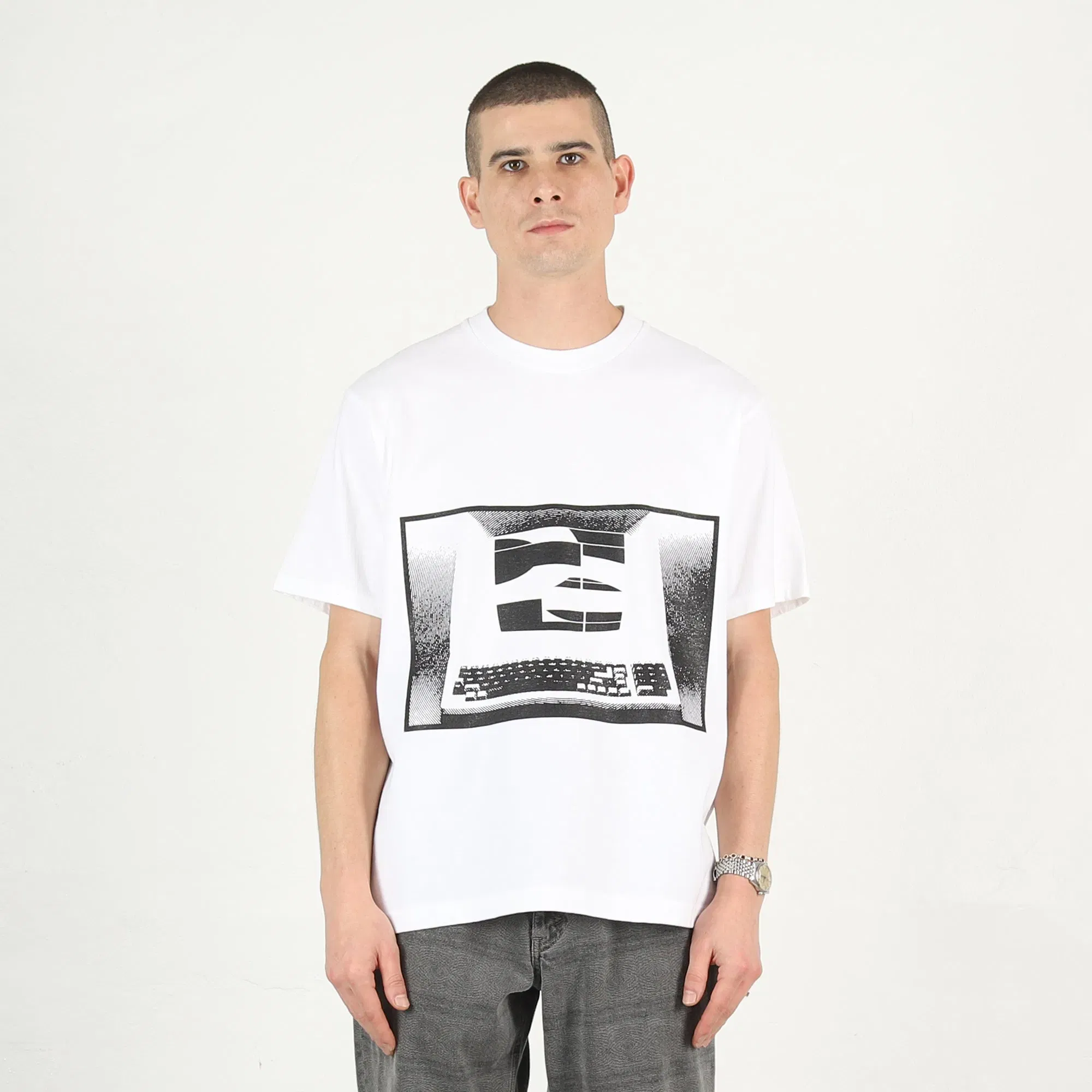 Cav Empt MD Corporate Entity T-Shirt - White