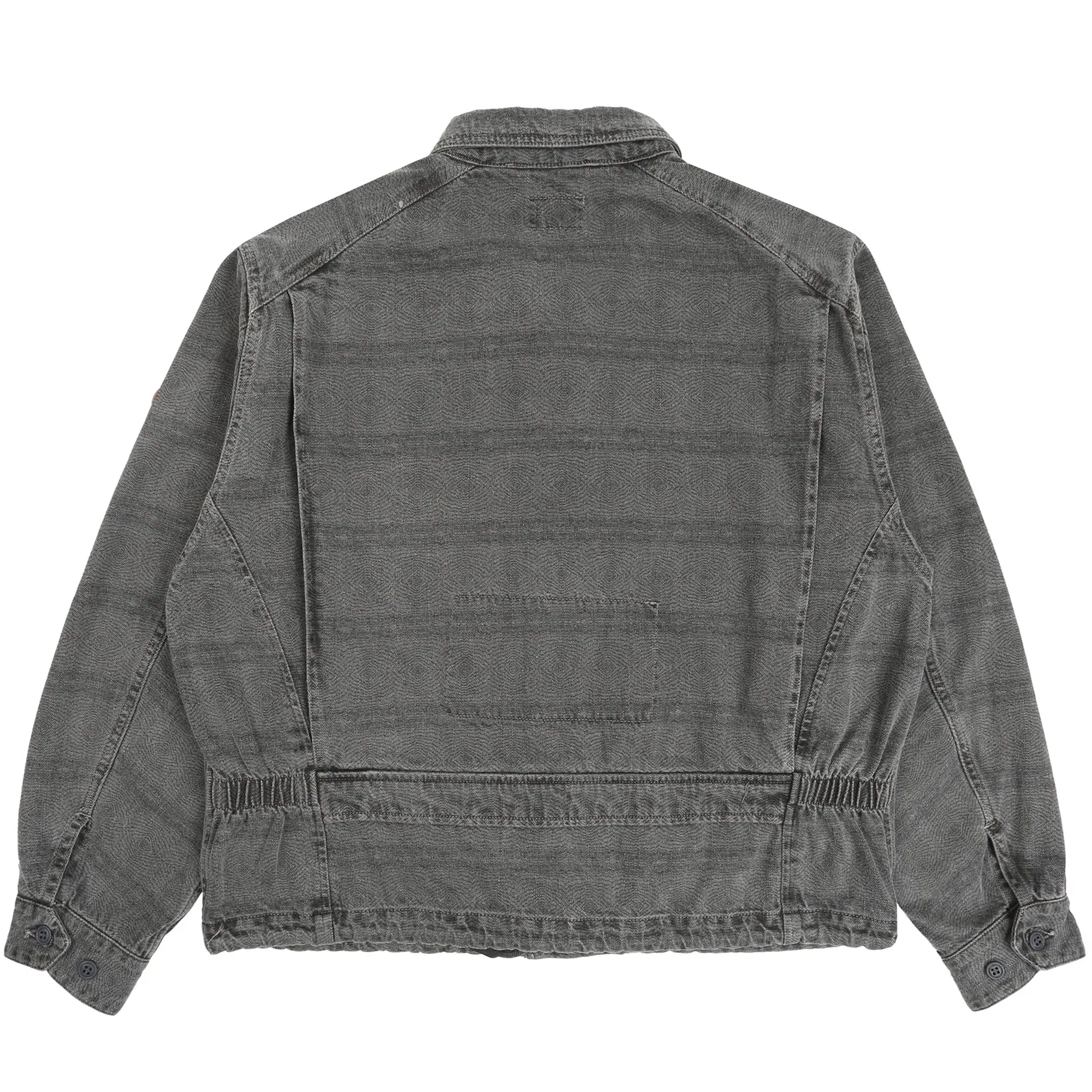 Cav Empt Overdye FK Pattern Button Jacket - Charcoal