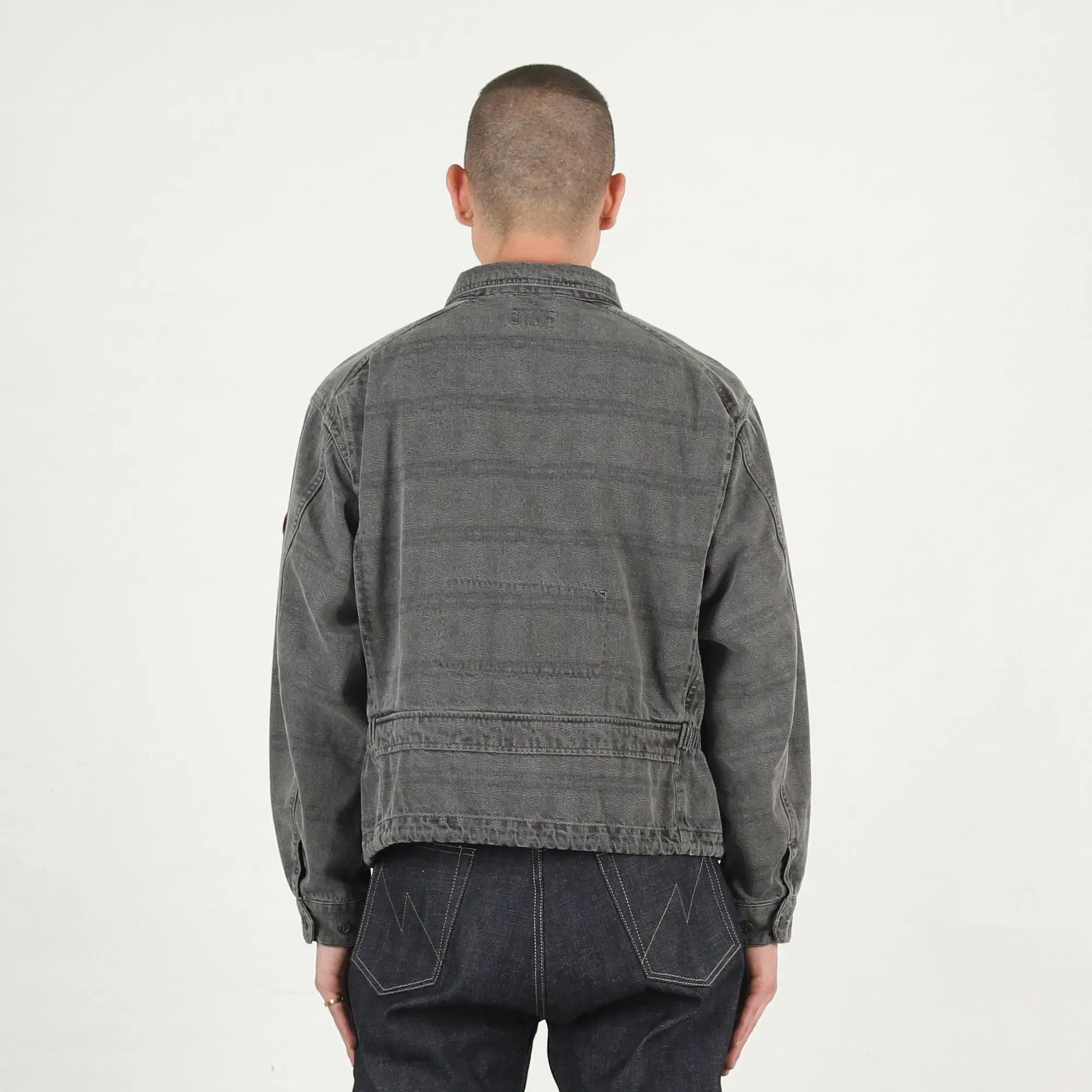 Cav Empt Overdye FK Pattern Button Jacket - Charcoal