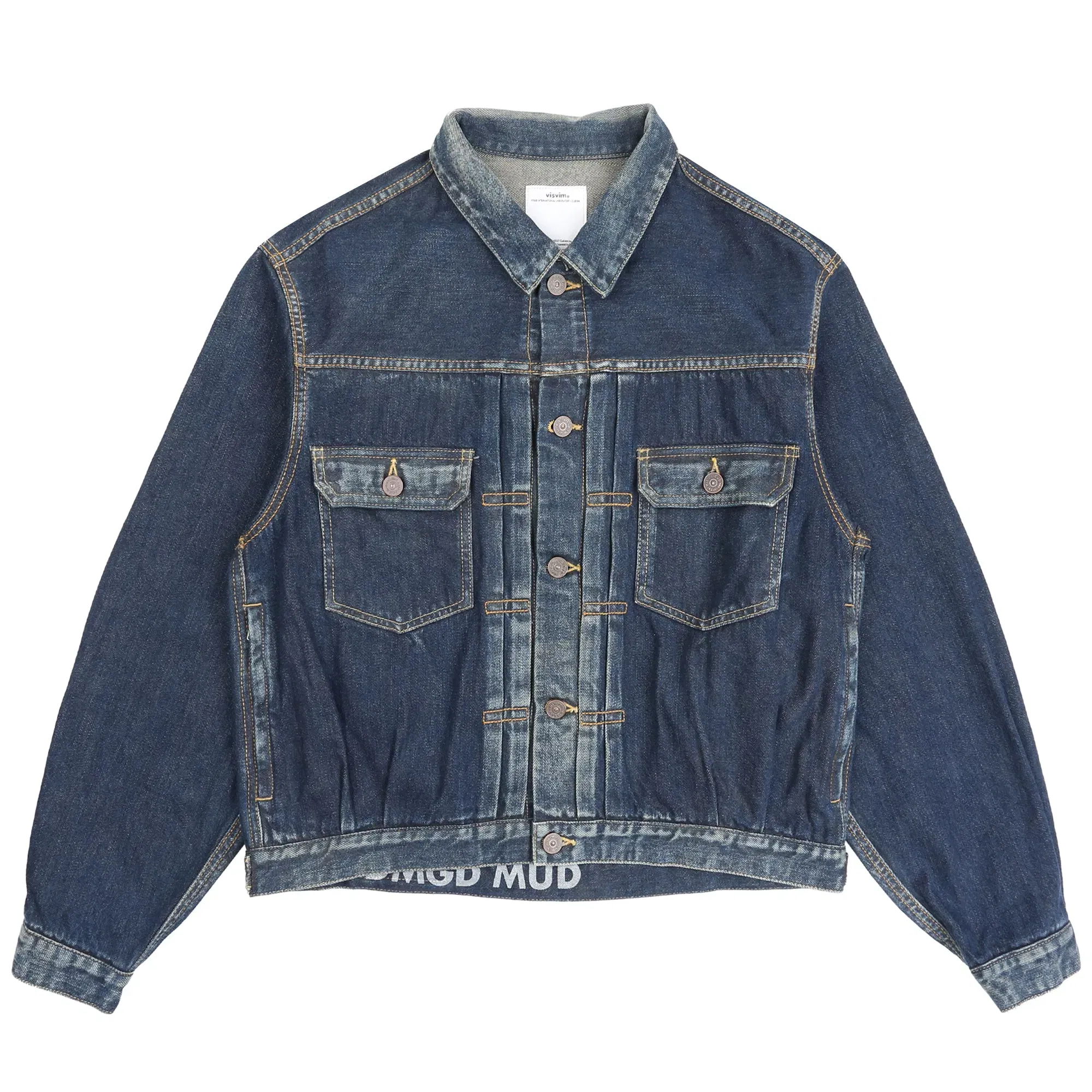 visvim SS 101X Jacket Damaged - Mud OD