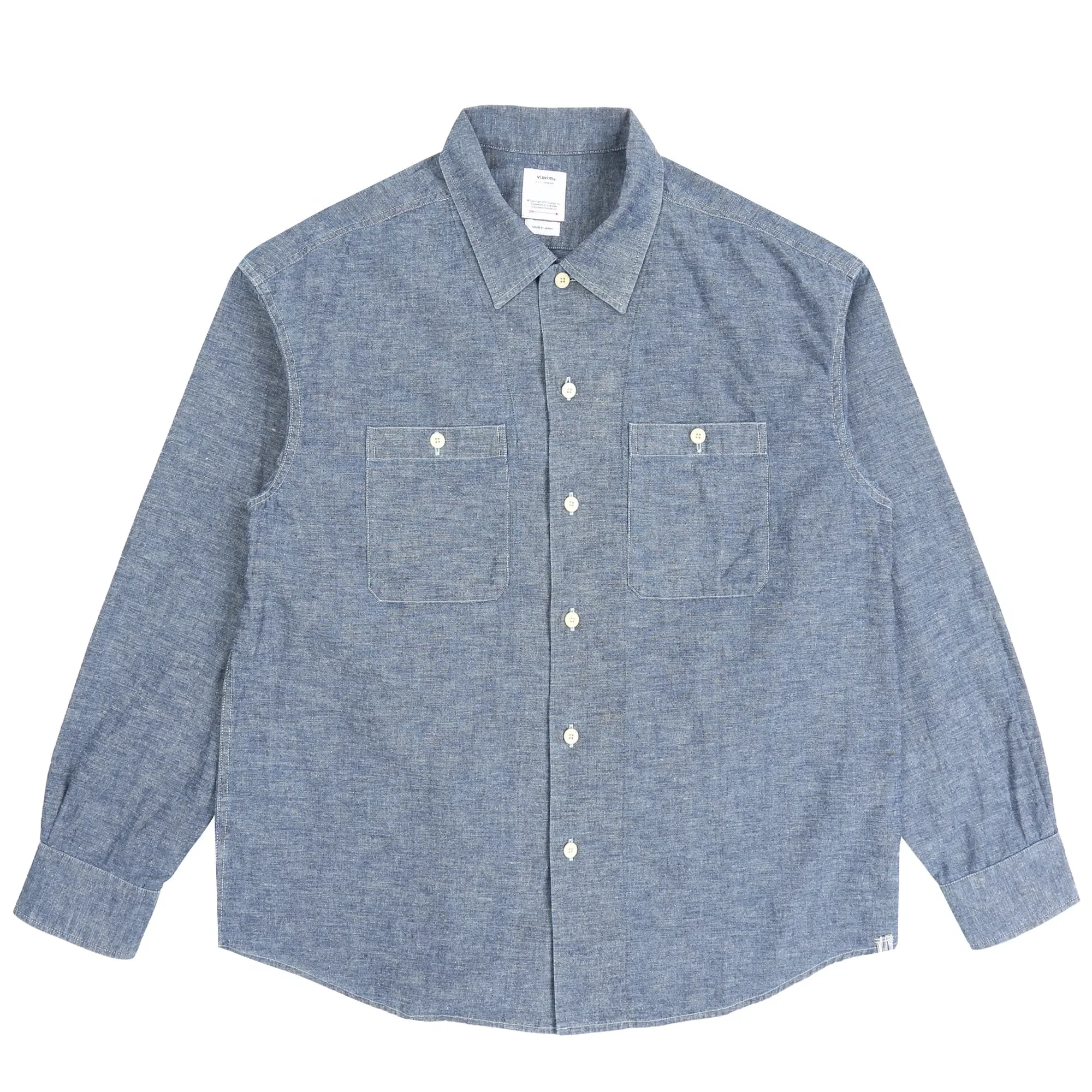visvim Lumber Chambray L/S Shirt - Indigo