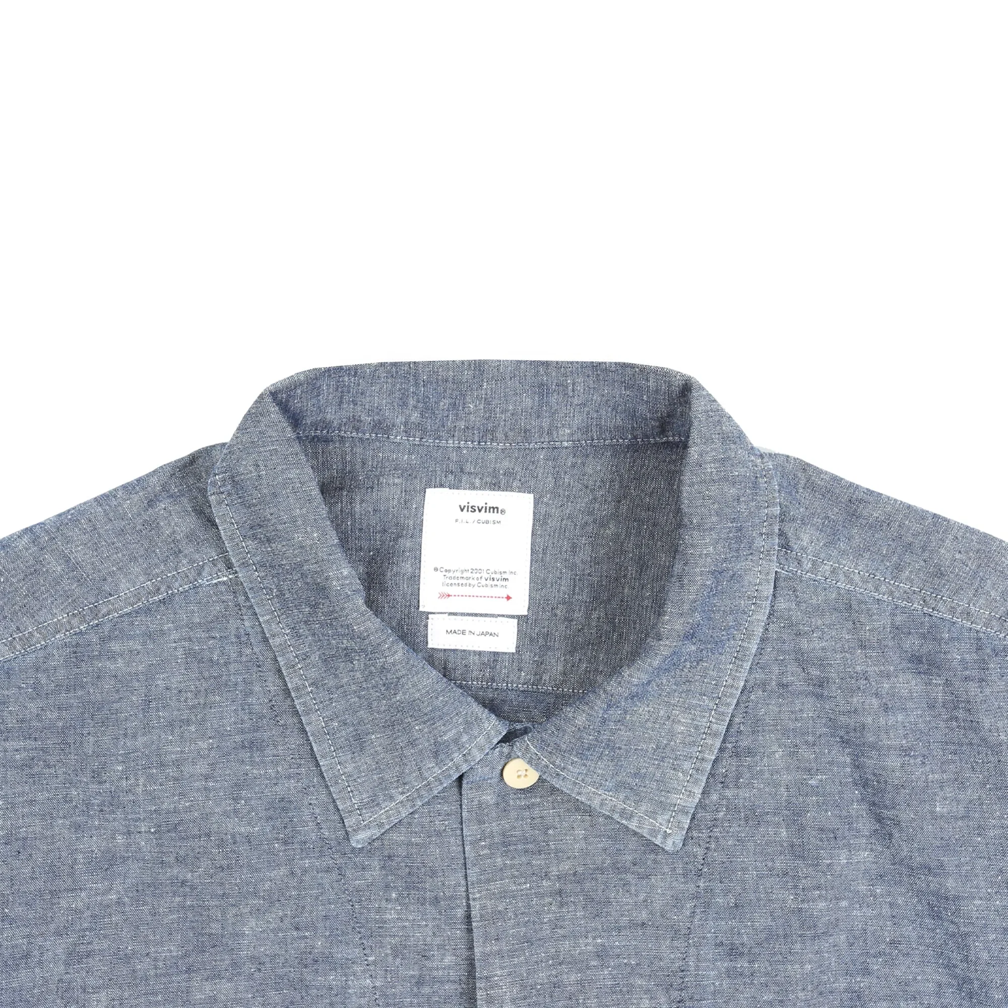 visvim Lumber Chambray L/S Shirt - Indigo