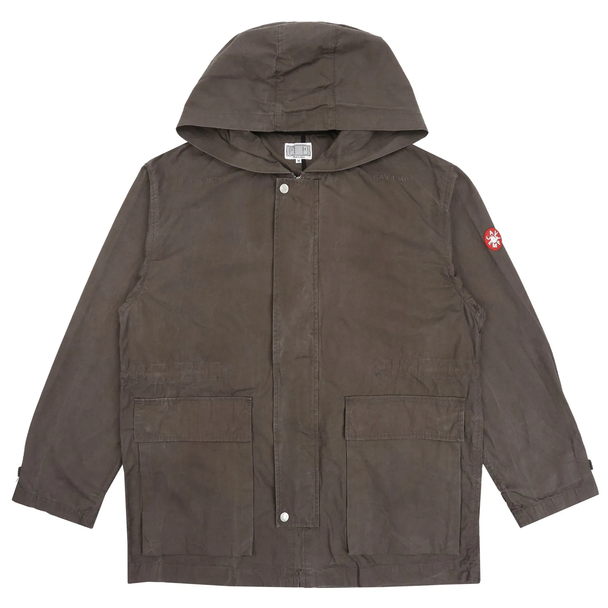 Cav Empt Cotton Hood Jacket - Charcoal